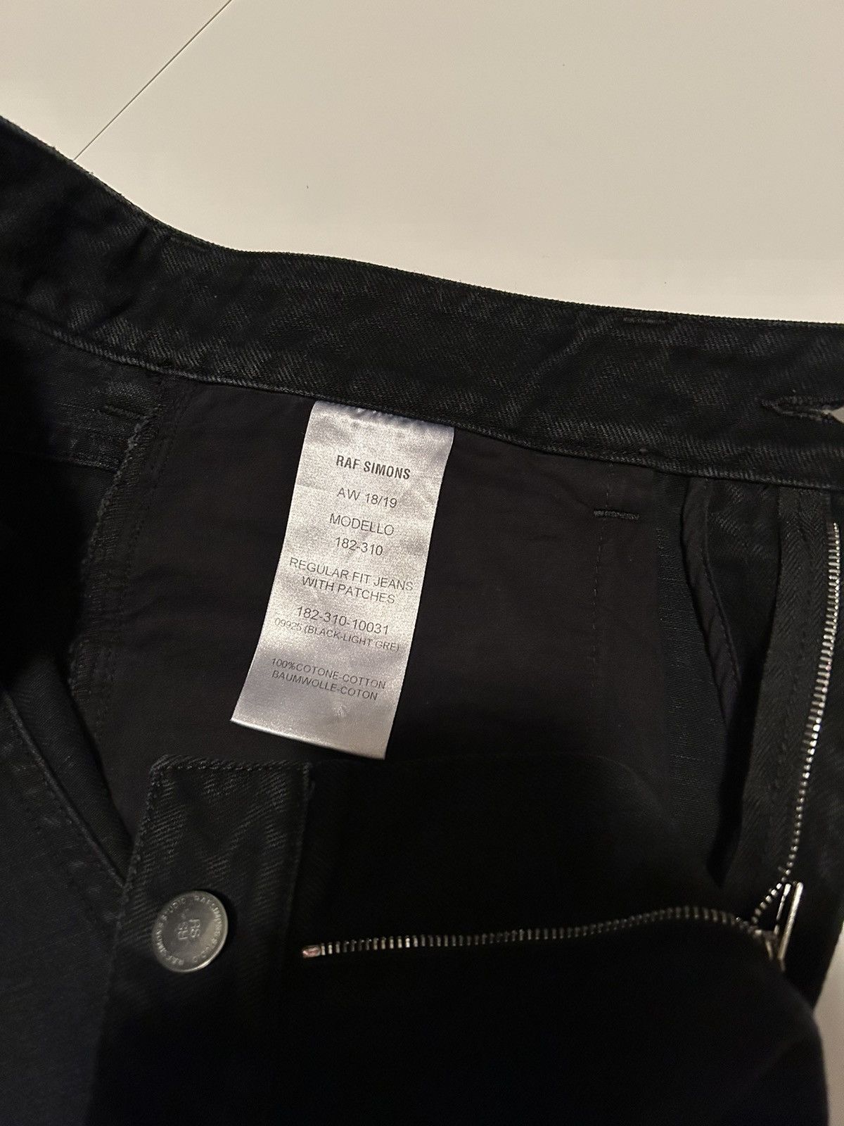 Raf Simons Drug Patches Denim AW 18/19 Size US 30 / EU 46 - 7 Thumbnail