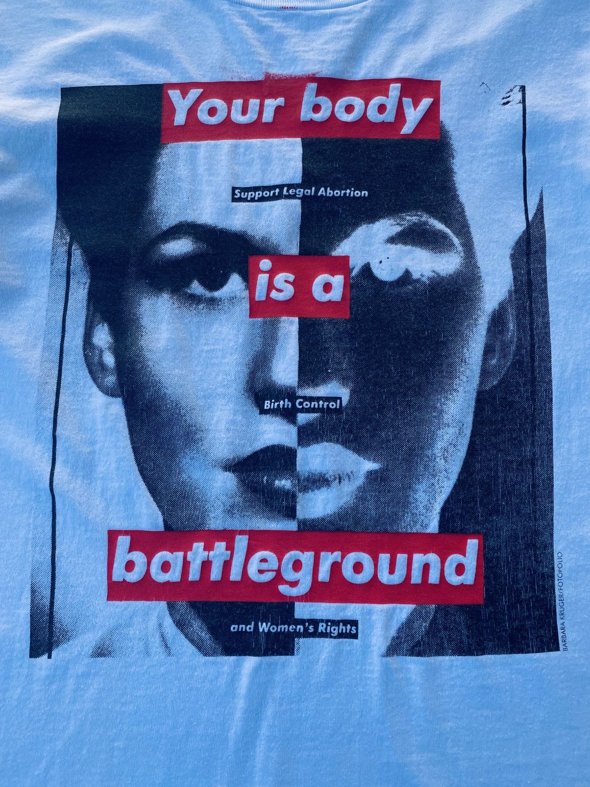 Vintage Vintage Barbara Kruger Art Tees Size US S / EU 44-46 / 1 - 3 Thumbnail