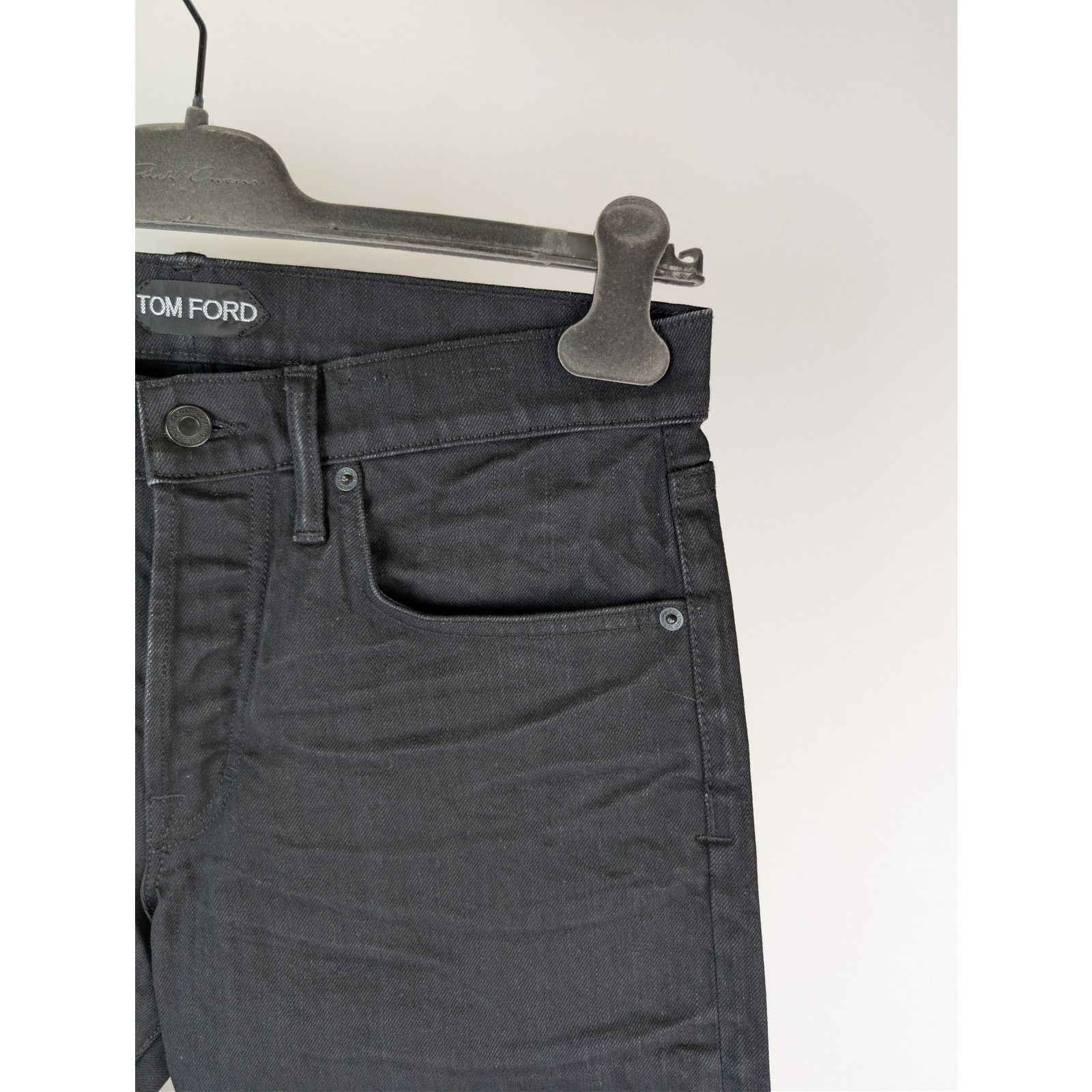 Tom Ford o1rshd1 Denim Jeans Pants in Black Size US 31 - 4 Thumbnail