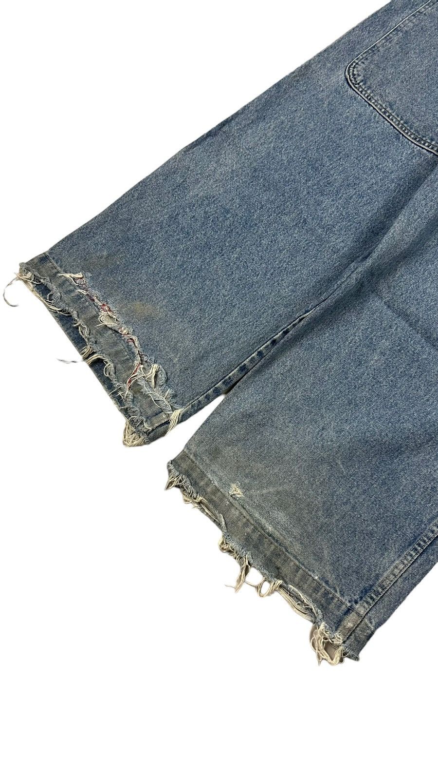 JNCO × Vintage Super Rare Y2K JNCO Solid State 313 CD Baggy Cargo Jeans Size US 33 - 10 Thumbnail
