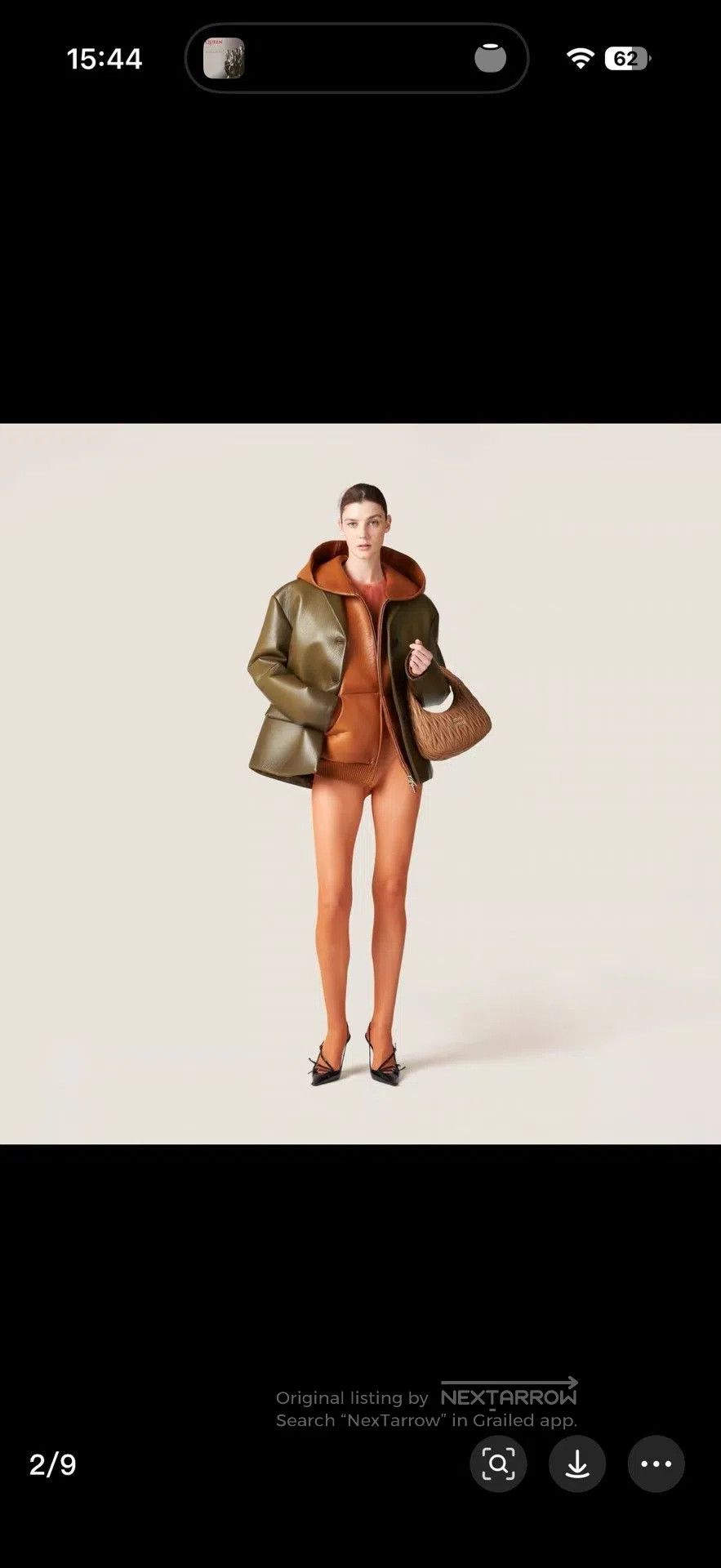 Miu Miu MIU MIU 24SS Leather Blazer. Size M / US 6-8 / IT 42-44 - 8 Thumbnail