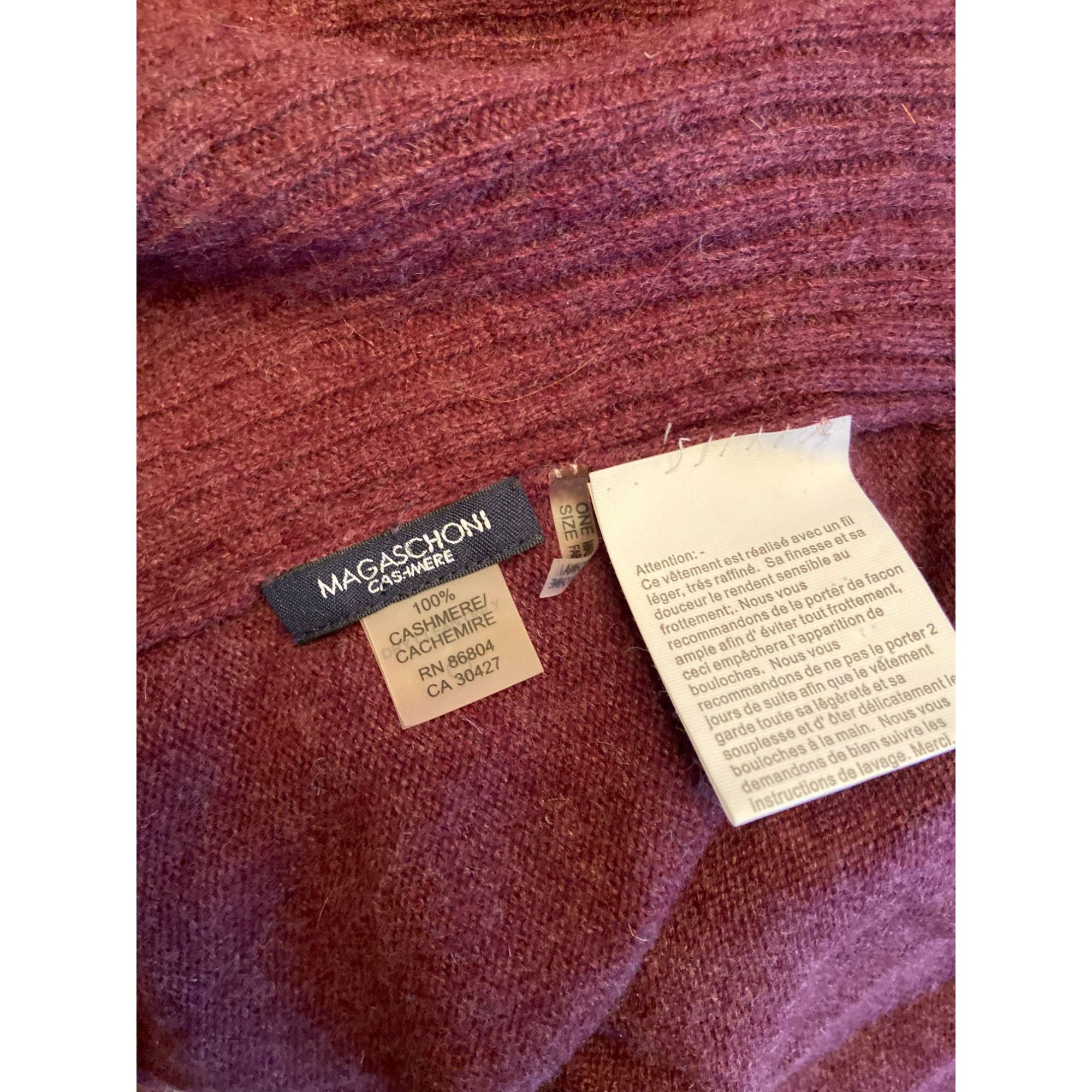 Magaschoni Ladies O/S Magaschoni Cashmere 100% Cashmere Oversize Scarf/ Size ONE SIZE - 2 Thumbnail