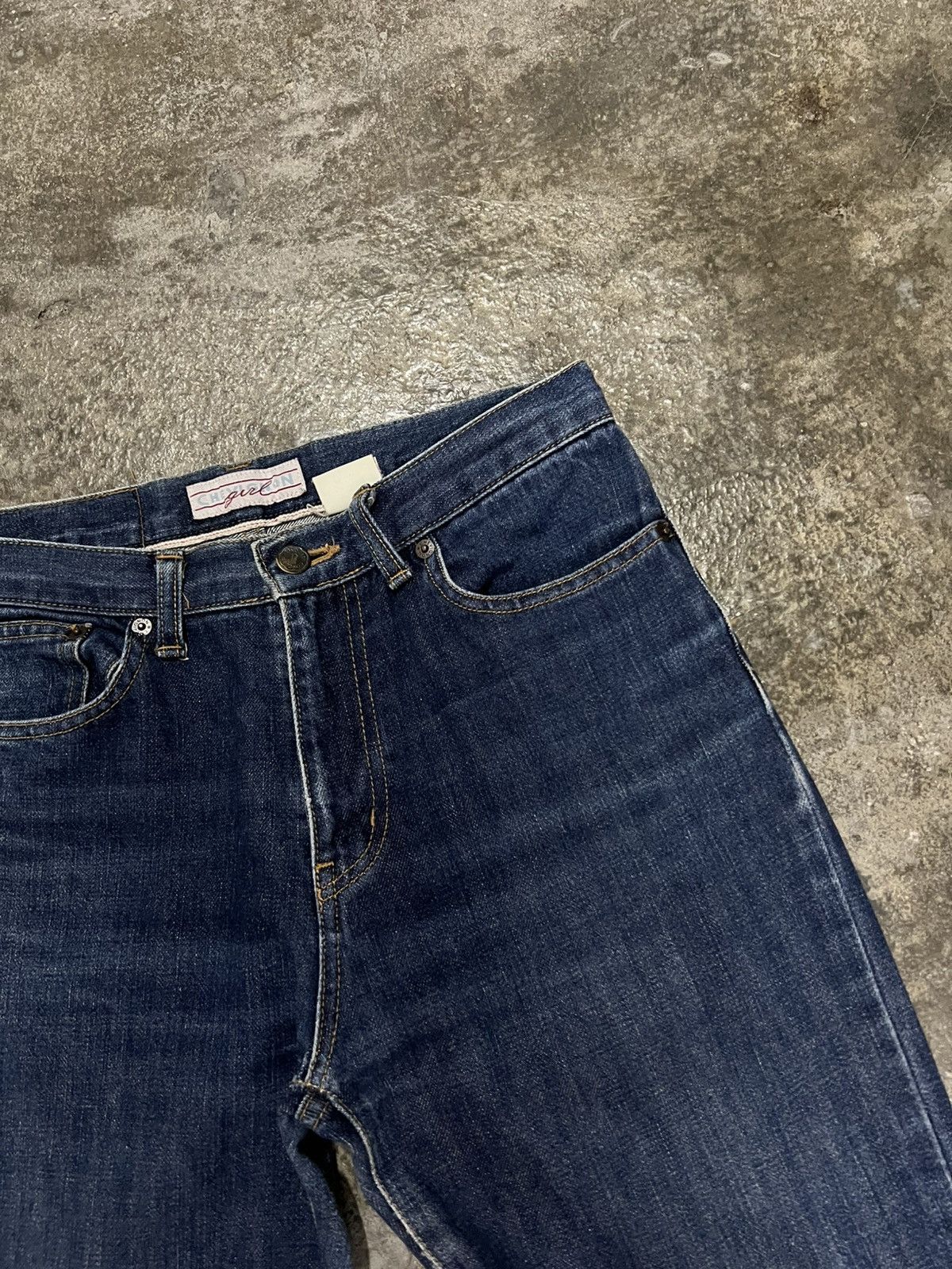 Japanese Brand 💥Flare💥Vintage 90’s Chevignon Distress Jean Size US 28 / EU 44 - 9 Thumbnail