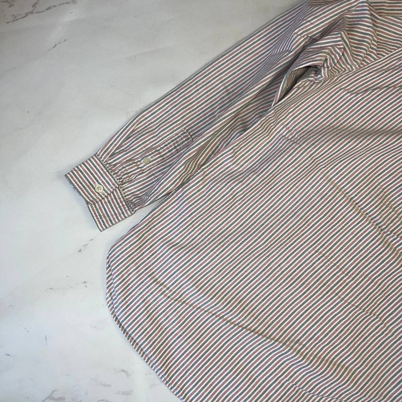 Lyle & Scott Lyle & Scott Striped Slim Fit Oxford Shirts Button Up Sz XL Size US XL / EU 56 / 4 - 12 Thumbnail