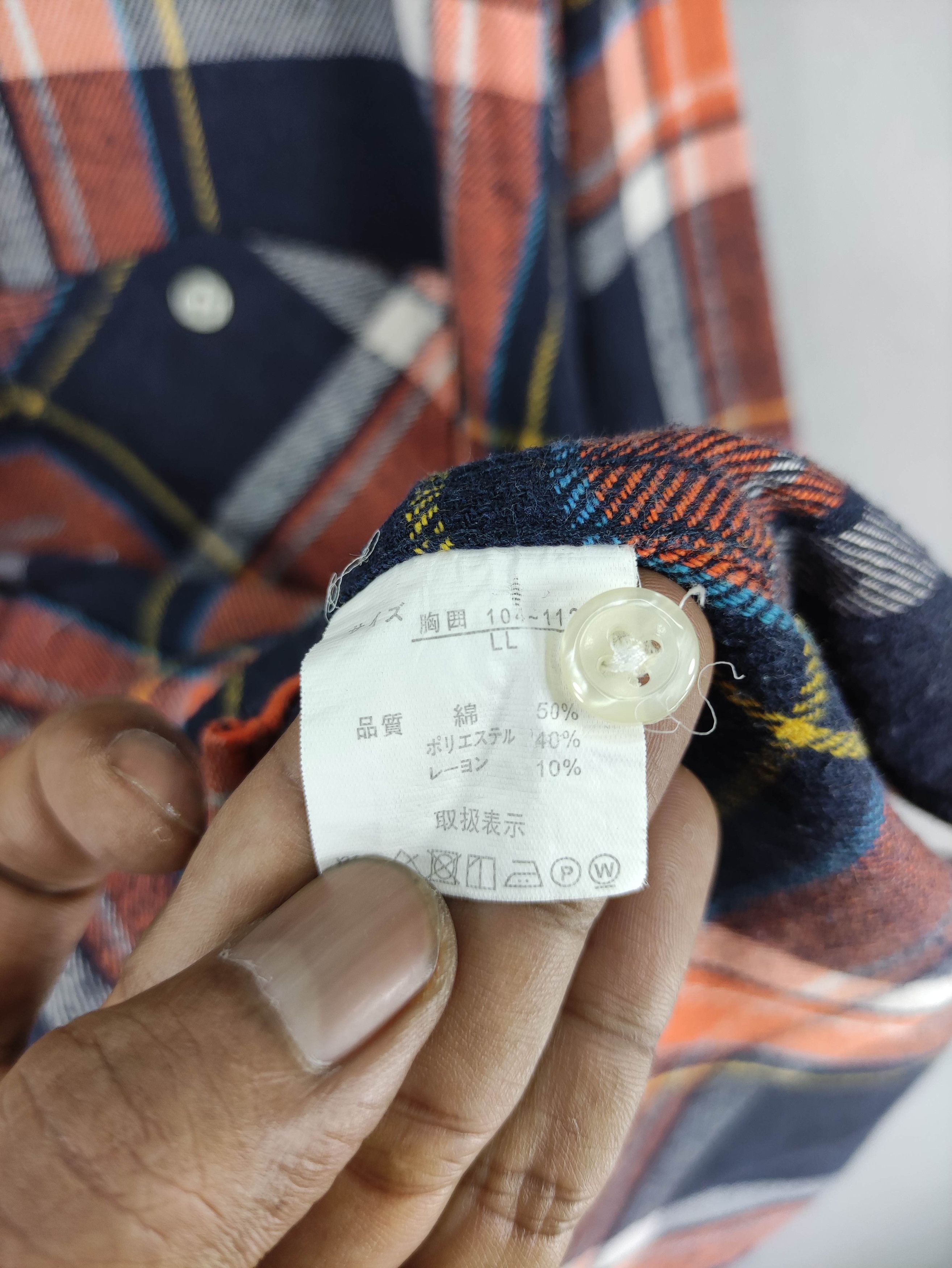 Flannel Vintage O.C Flannel Shirt Button Up Size US L / EU 52-54 / 3 - 3 Thumbnail