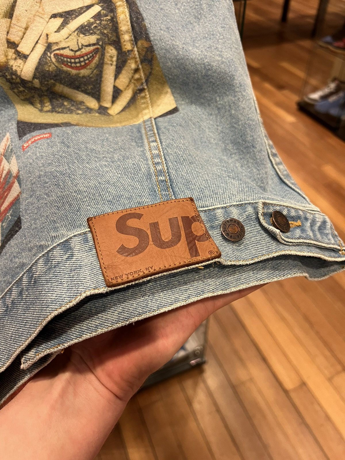 Supreme Supreme Daido Moriyama Denim Trucker Jacket Blue Size US M / EU 48-50 / 2 - 10 Thumbnail