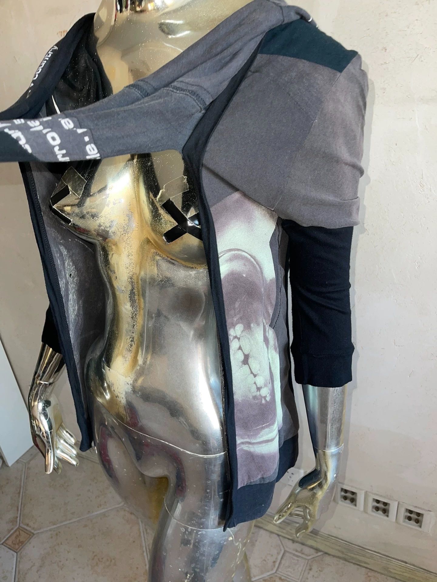 Fumika Uchida UK Deconstructed Hooded Jacket UC Inspired Cotton M Size M / US 6-8 / IT 42-44 - 4 Thumbnail