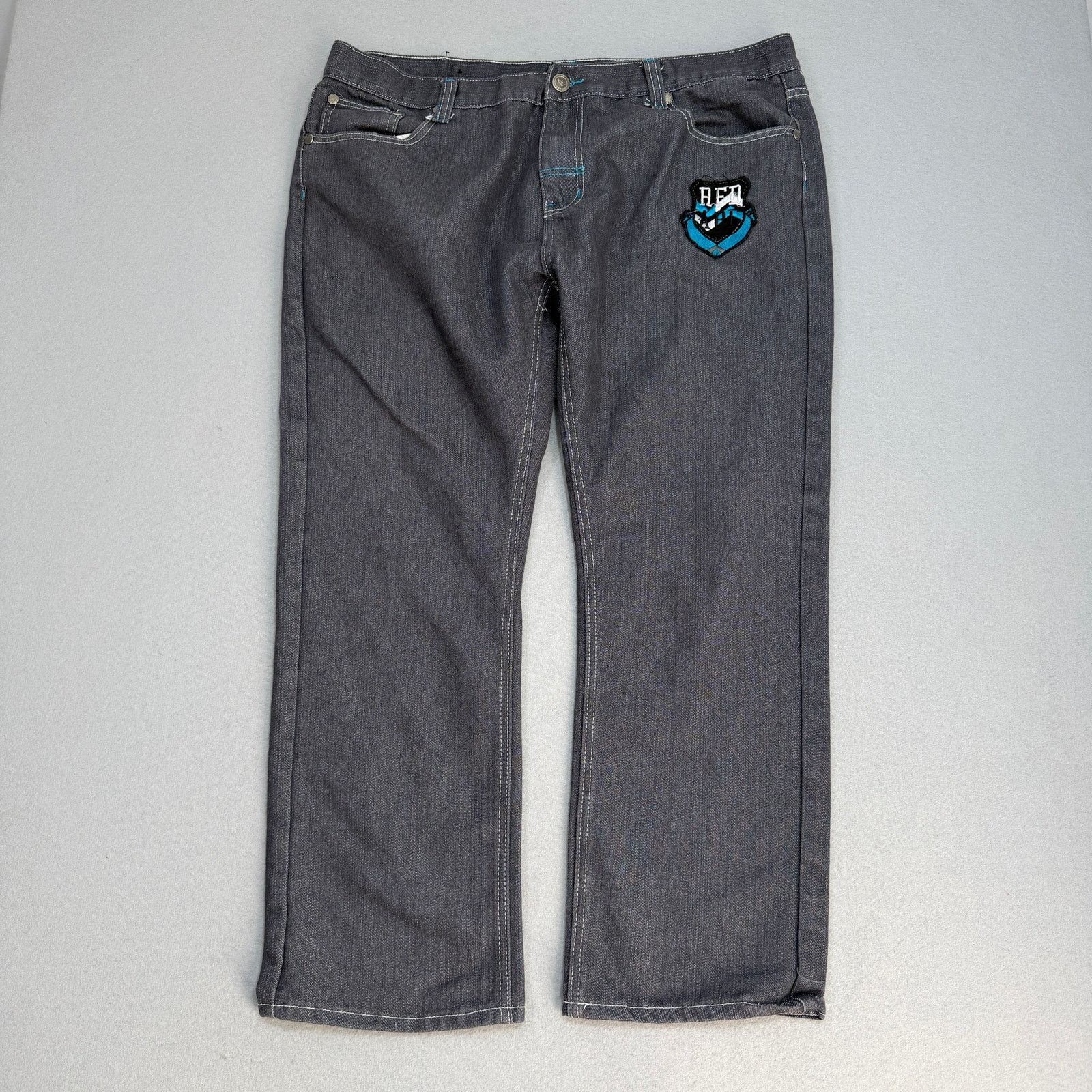 Vintage Vintage Red Ape Jeans 42x30 Embroidered Baggy Skater Cyber Size US 42 / EU 58 - 2 Thumbnail