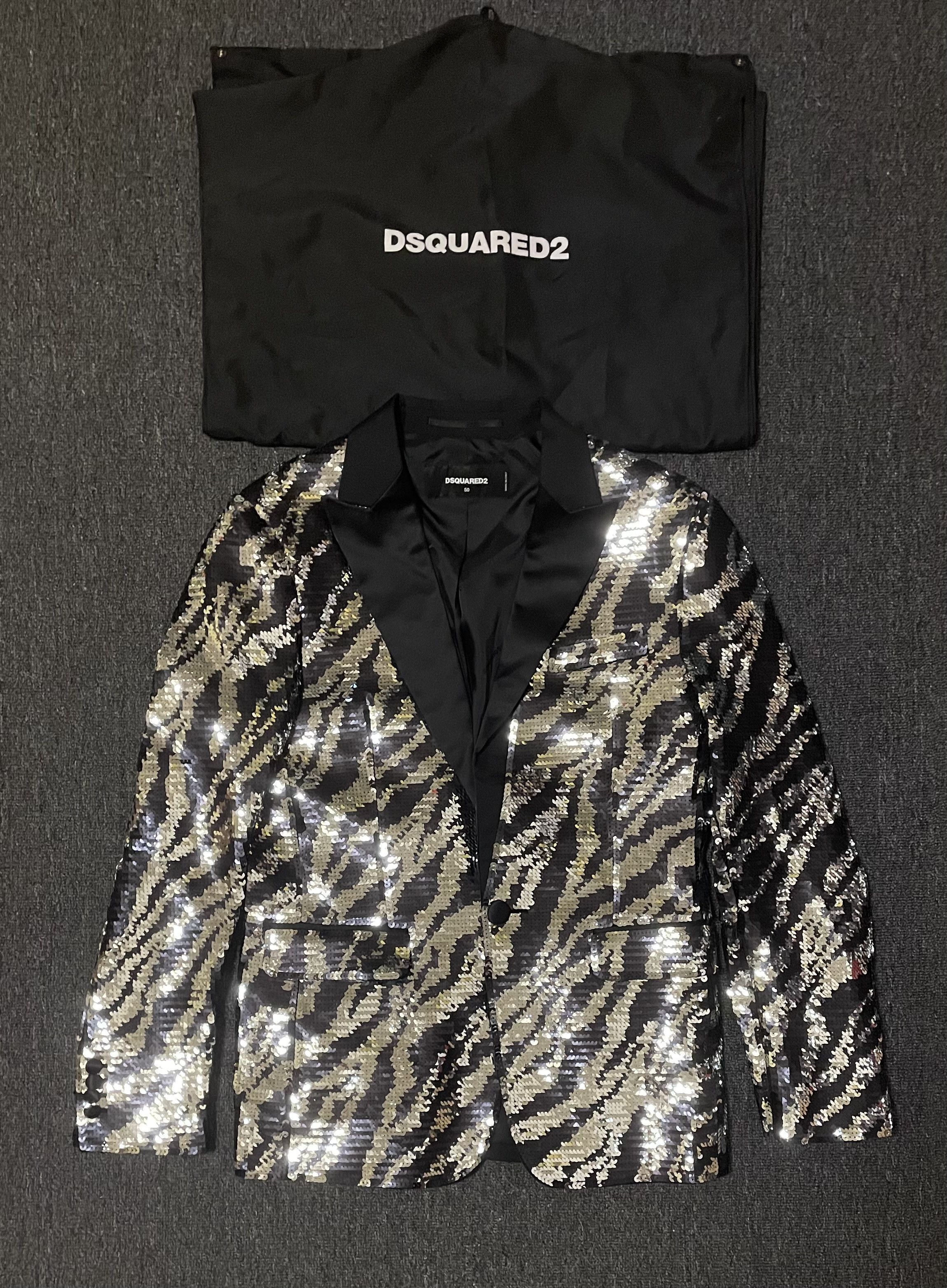 Dsquared2 DSQUARED2 sequin blazer size 50 Size 50R - 1 Thumbnail