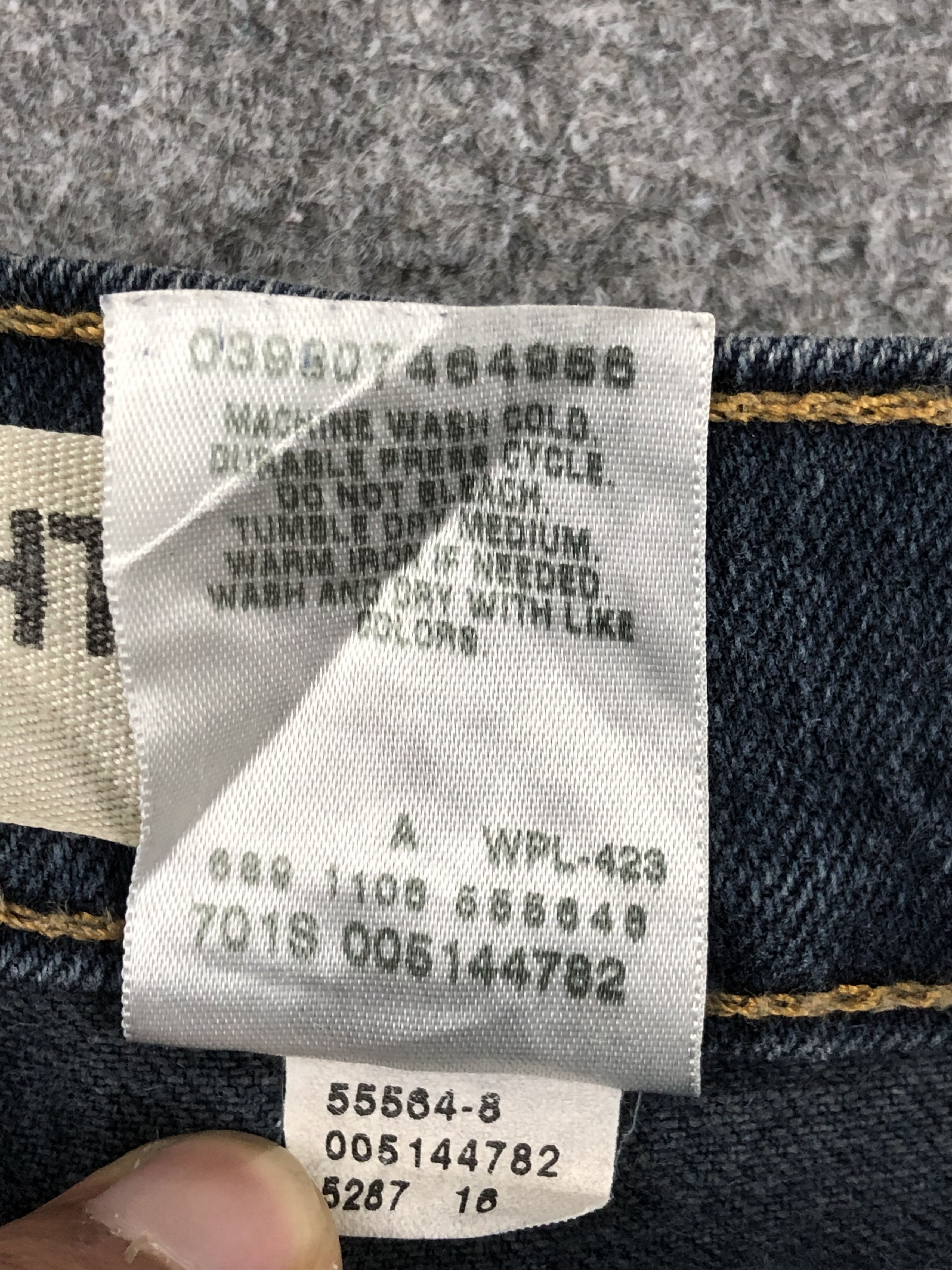 Levi's Vintage Levis 514 Blue Denim Jeans DPP0250 Size US 31 - 8 Thumbnail