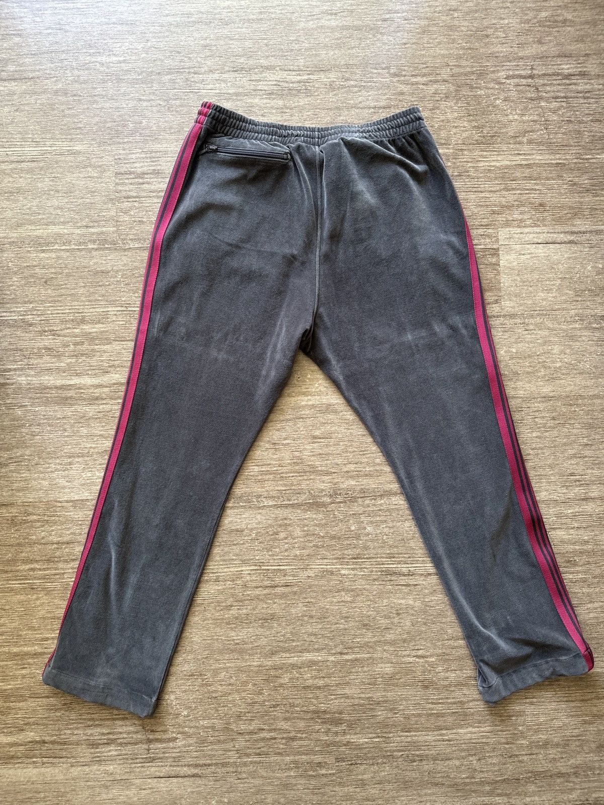 Needles NEEDLES Grey Embroidered Sweatpant Size US 32 / EU 48 - 3 Thumbnail