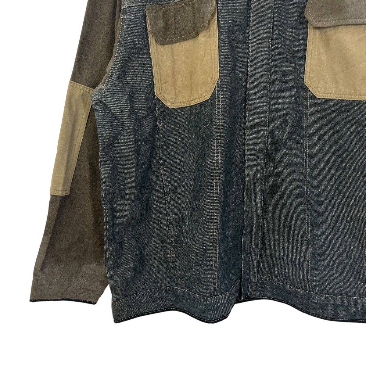 Ecko Unltd. Vintage Ecko Untld Western Denim Jacket Size US XXL / EU 58 / 5 - 4 Thumbnail