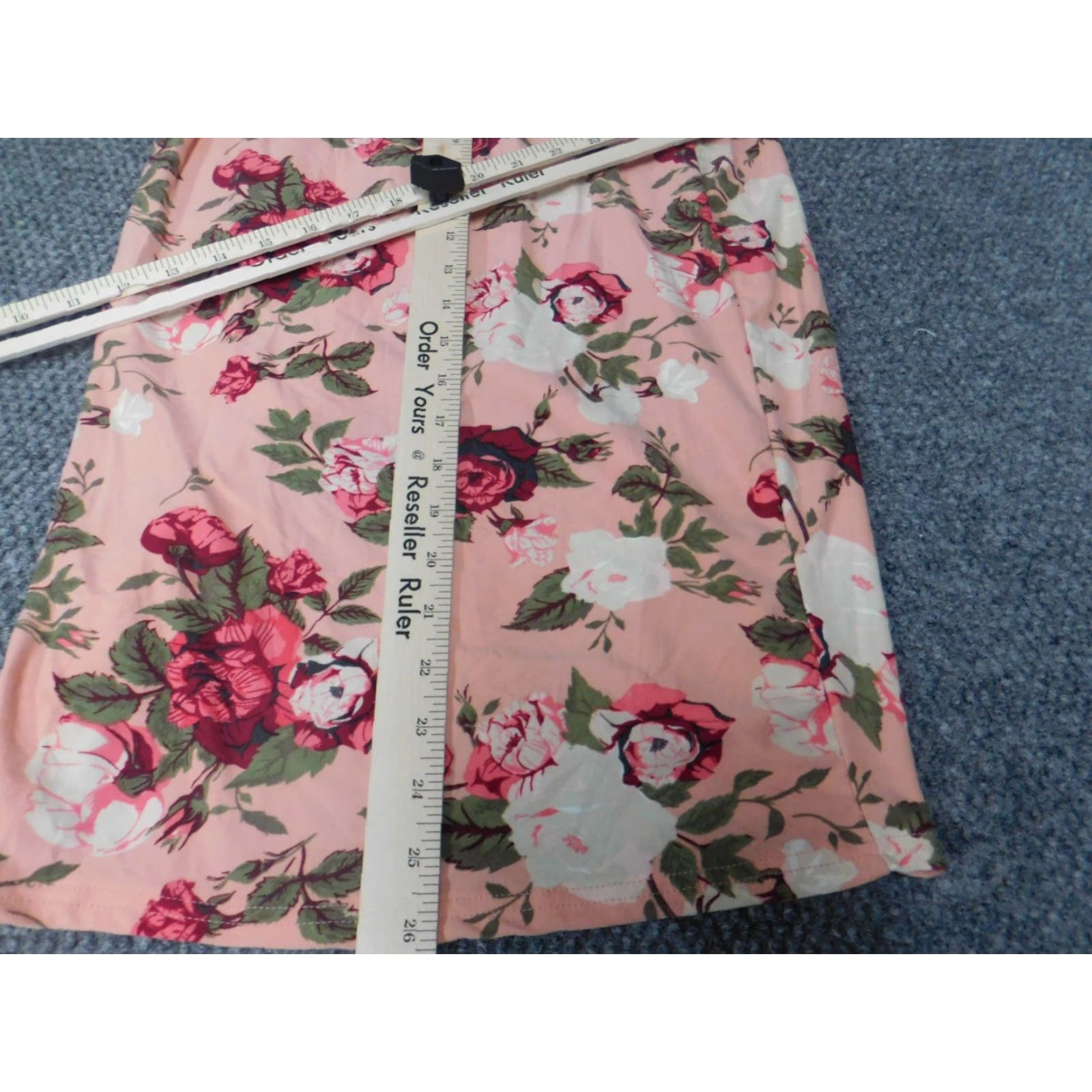 Pinko Hot Gal Skirt Womens Midi Pink Floral Zip Zipper Straight Pencil Lined Regular Size M Size 32" / US 10 / IT 46 - 5 Thumbnail