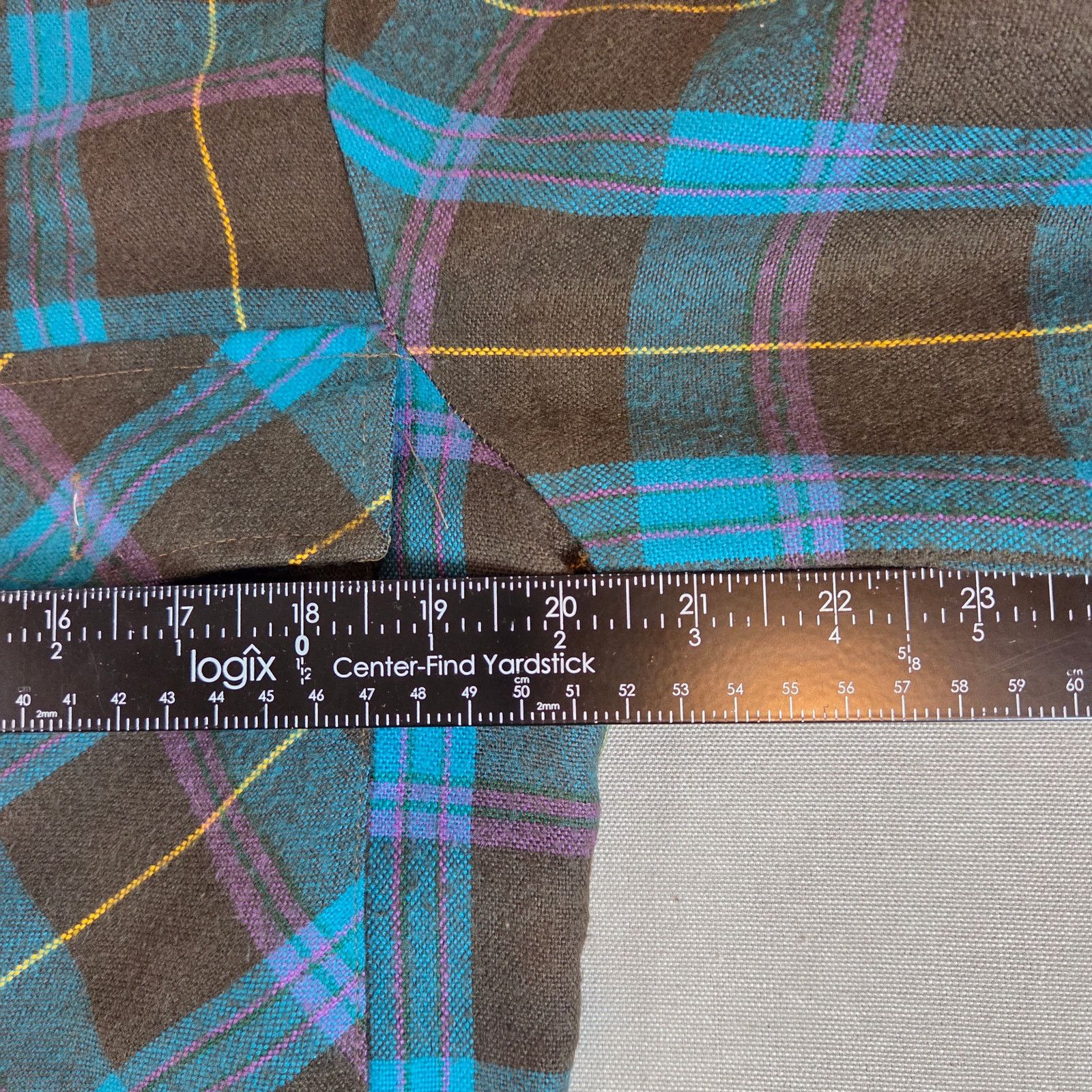 Sears 70s Gordon Pine Scott Sears Flannel Shirt Small Size US S / EU 44-46 / 1 - 9 Thumbnail