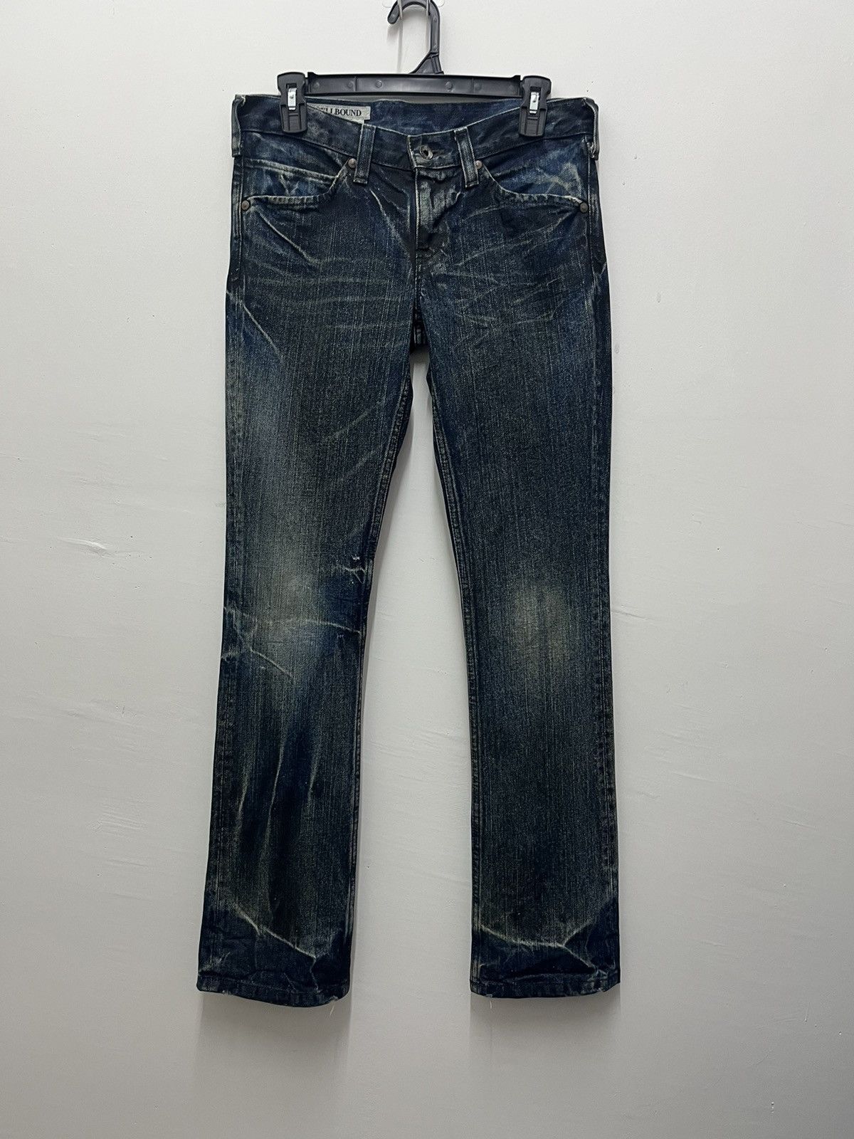 Indigo Vintage Spellbound Japan Low Rise Indigo Denim Size US 30 / EU 46 - 1 Thumbnail