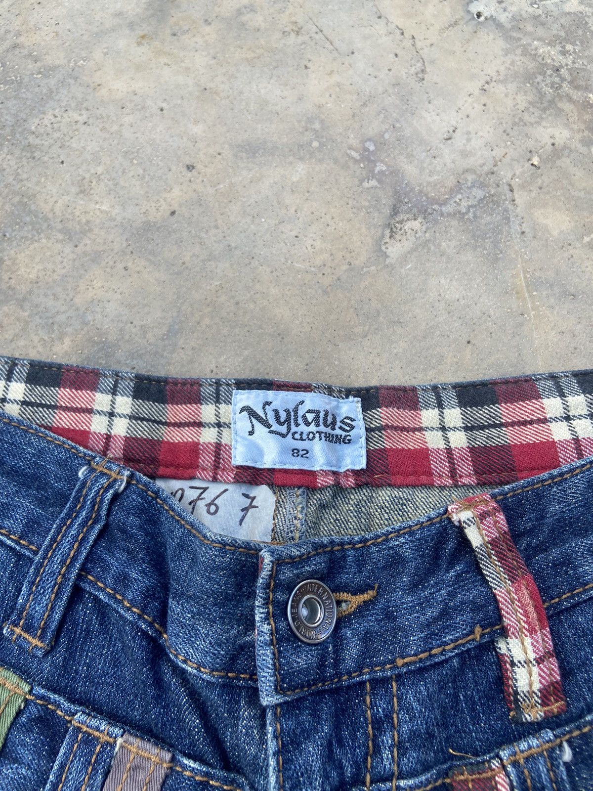 Japanese Brand VINTAGE NYLAUS DOUBLE WAIST PANT Size US 30 / EU 46 - 5 Thumbnail