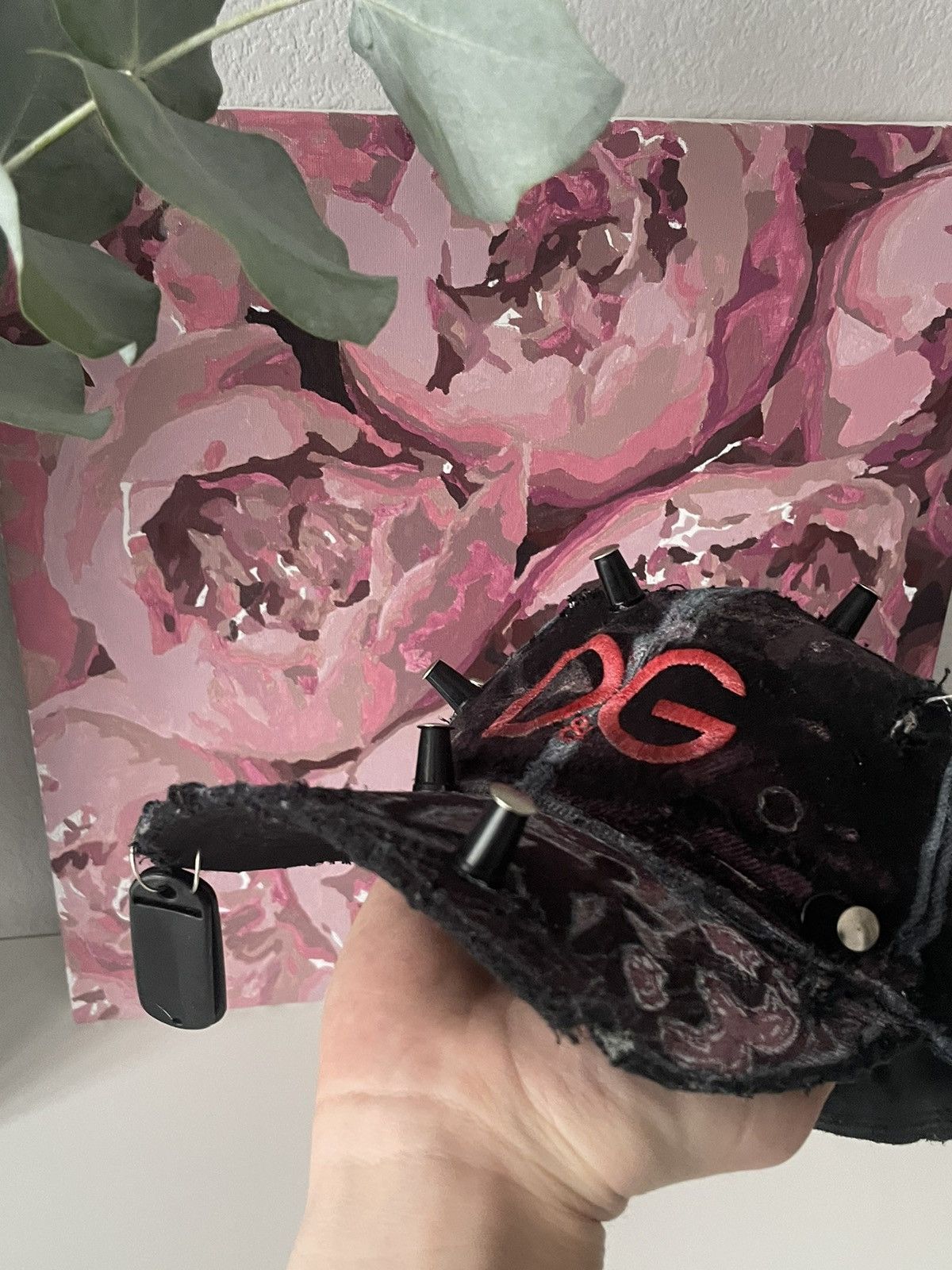 Other Avant Garde D&G Cap Custom Pin 90’s VTG Distressed Fade Pink Size ONE SIZE - 6 Thumbnail