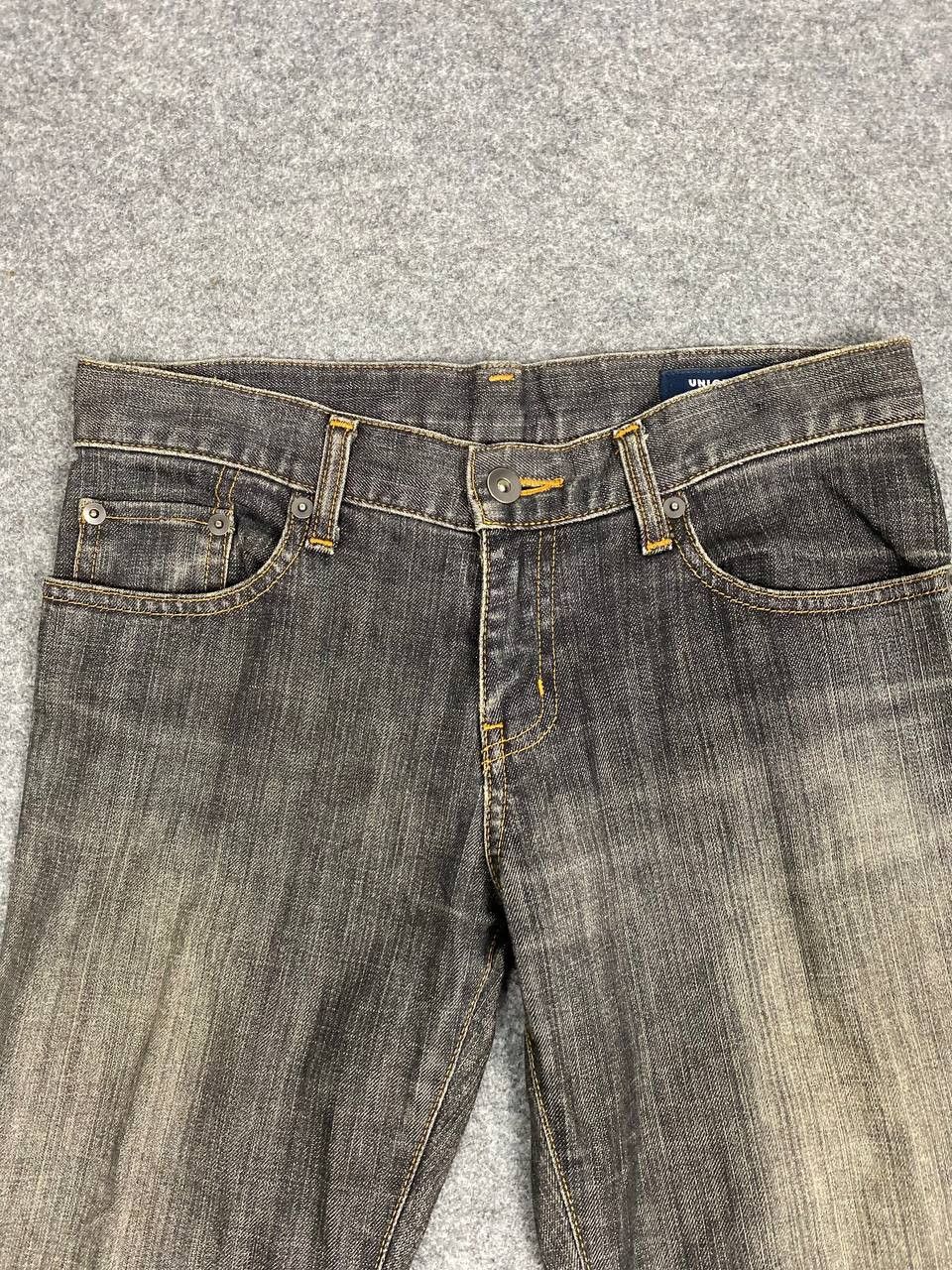 Japanese Brand vintage uniqlo japanese brands bootcut flare denim Size 30" / US 8 / IT 44 - 7 Thumbnail