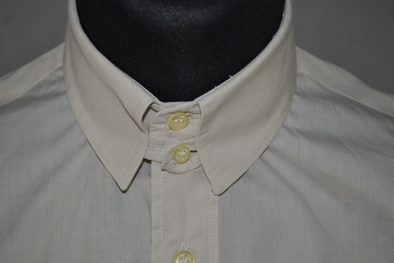 Burberry × Burberry Prorsum × Vintage Vintage Burberrys Made in France Shirt 38-15 / S Size US S / EU 44-46 / 1 - 5 Thumbnail