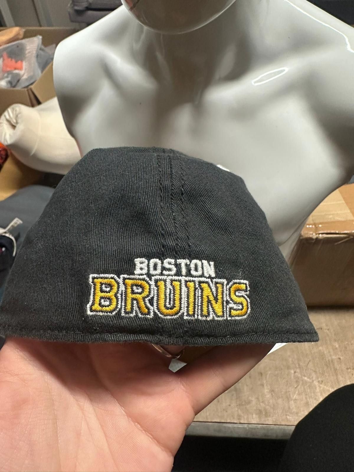 47 Brand 47 Brand Adjustable Boston Bruins Cap - Yellow & Black Size ONE SIZE - 5 Thumbnail