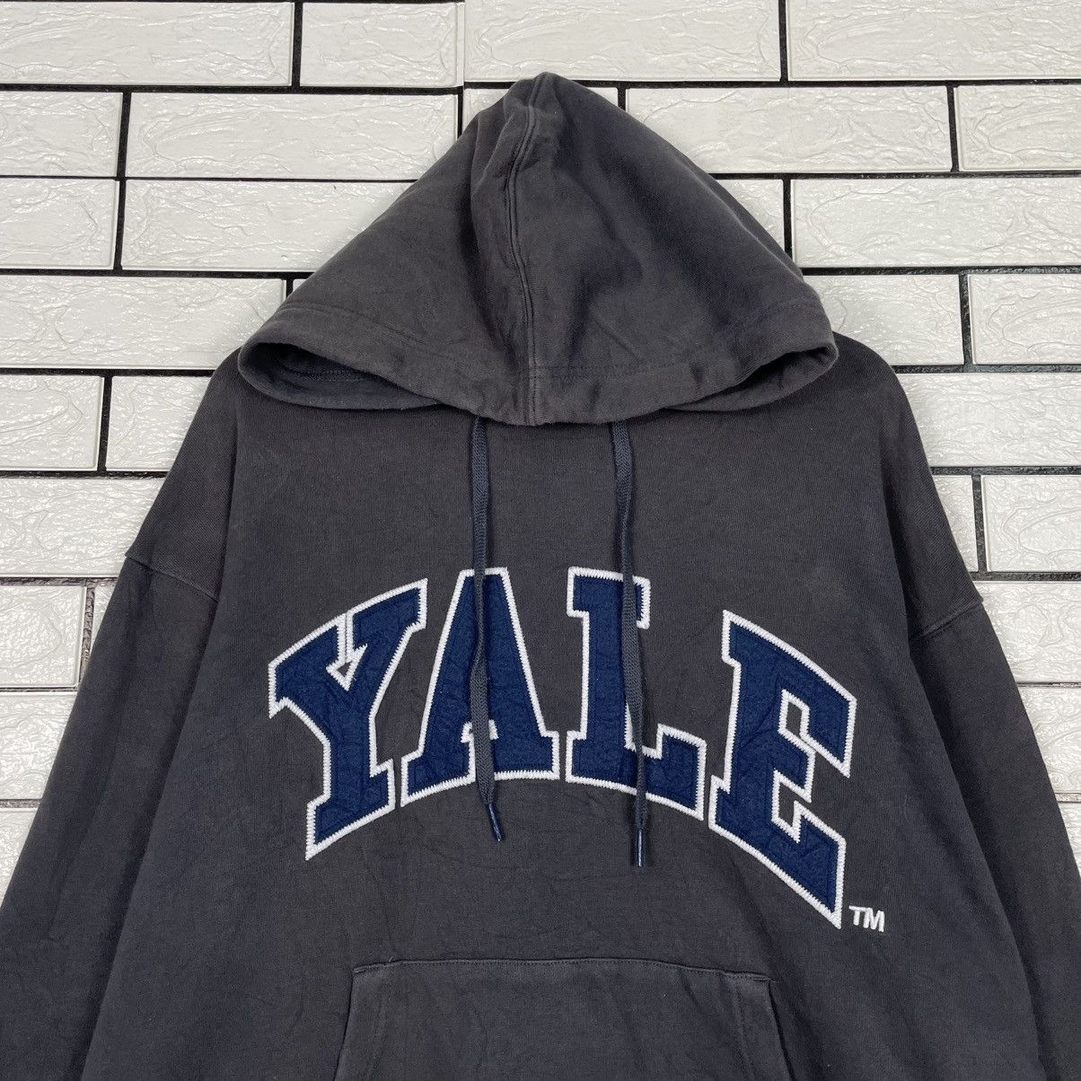 Japanese Brand Yale University Pullover Hoodie Size US L / EU 52-54 / 3 - 2 Thumbnail