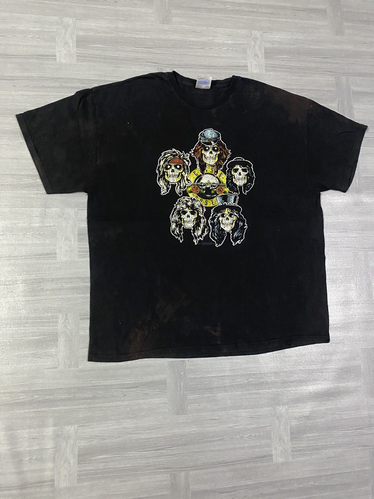 Guns N' Roses Guns N Roses Skull Faces 2005 T-Shirt Size US XXL / EU 58 / 5 - 3 Thumbnail