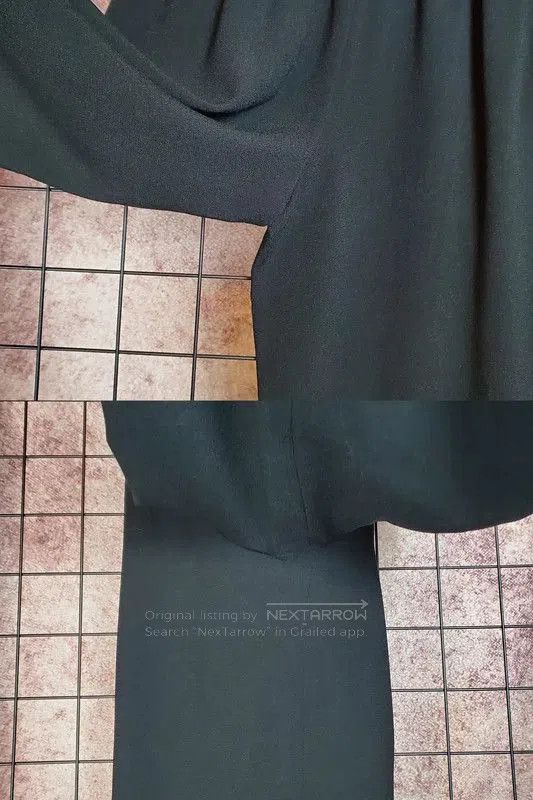 Givenchy Givenchy Black Summer Acetate Wide Leg Pants . Size 23" - 5 Thumbnail