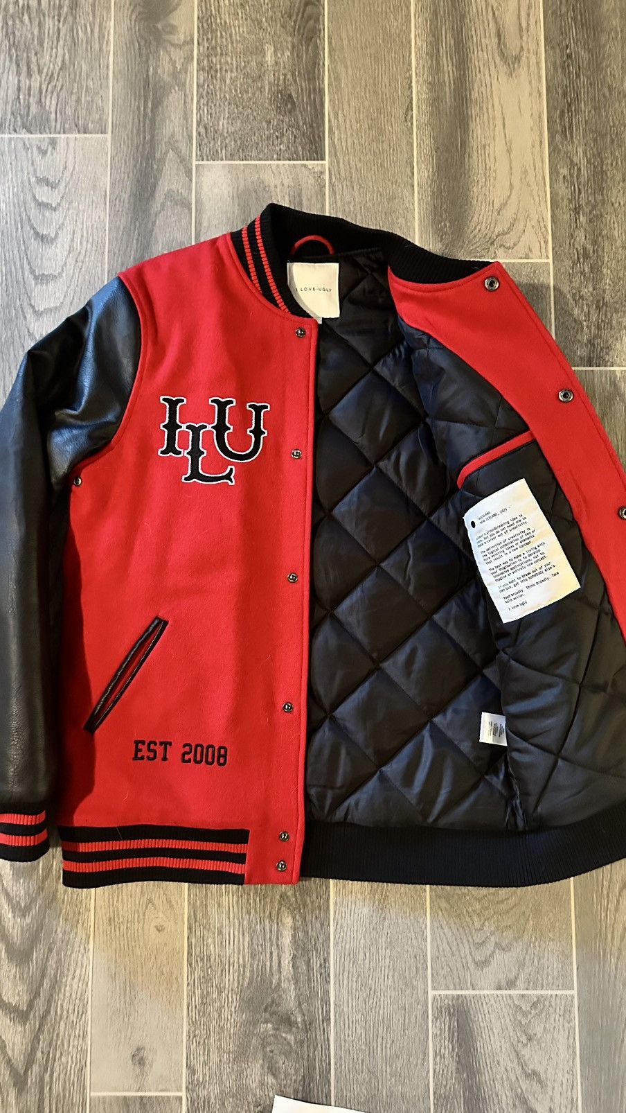 I Love Ugly I Love Ugly Varsity Jacket Size US S / EU 44-46 / 1 - 2 Thumbnail