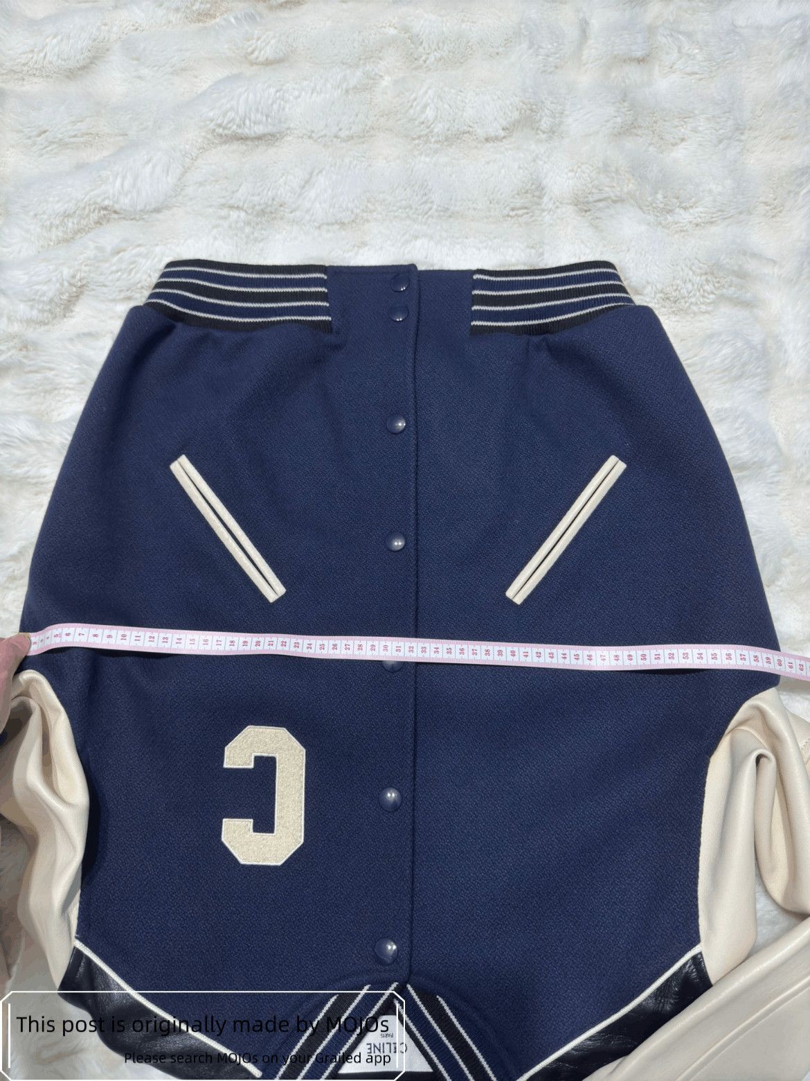 Celine Sz 48 Celine Logo Patches Teddy Jacket Size US M / EU 48-50 / 2 - 8 Thumbnail