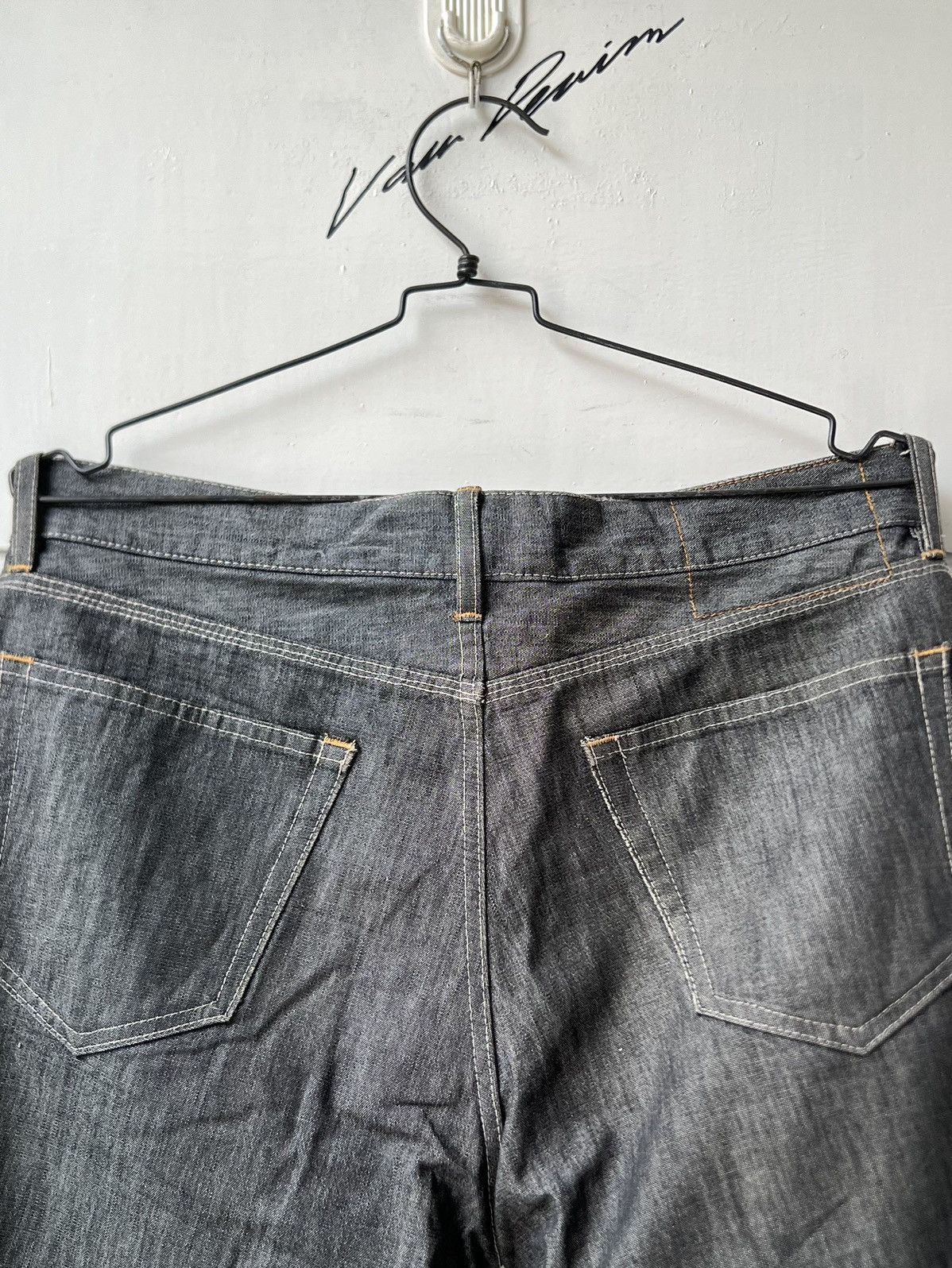 Yohji Yamamoto INED Yohji Yamamoto Denim Long Pants Size US 32 / EU 48 - 6 Thumbnail