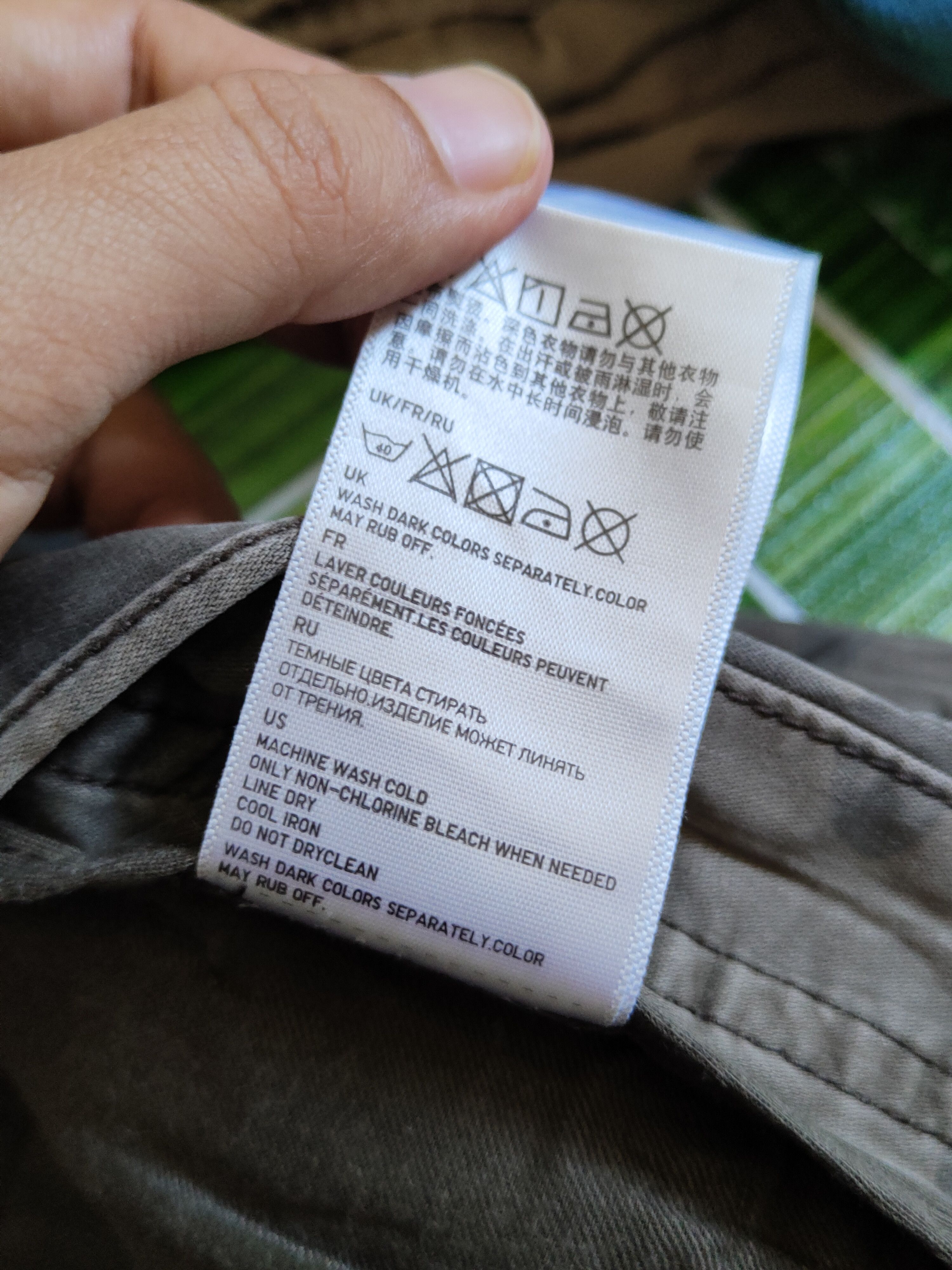 Japanese Brand Uniqlo Camouflage Multipocket Tactical Cargo Pants #1423 Size US 33 - 15 Thumbnail