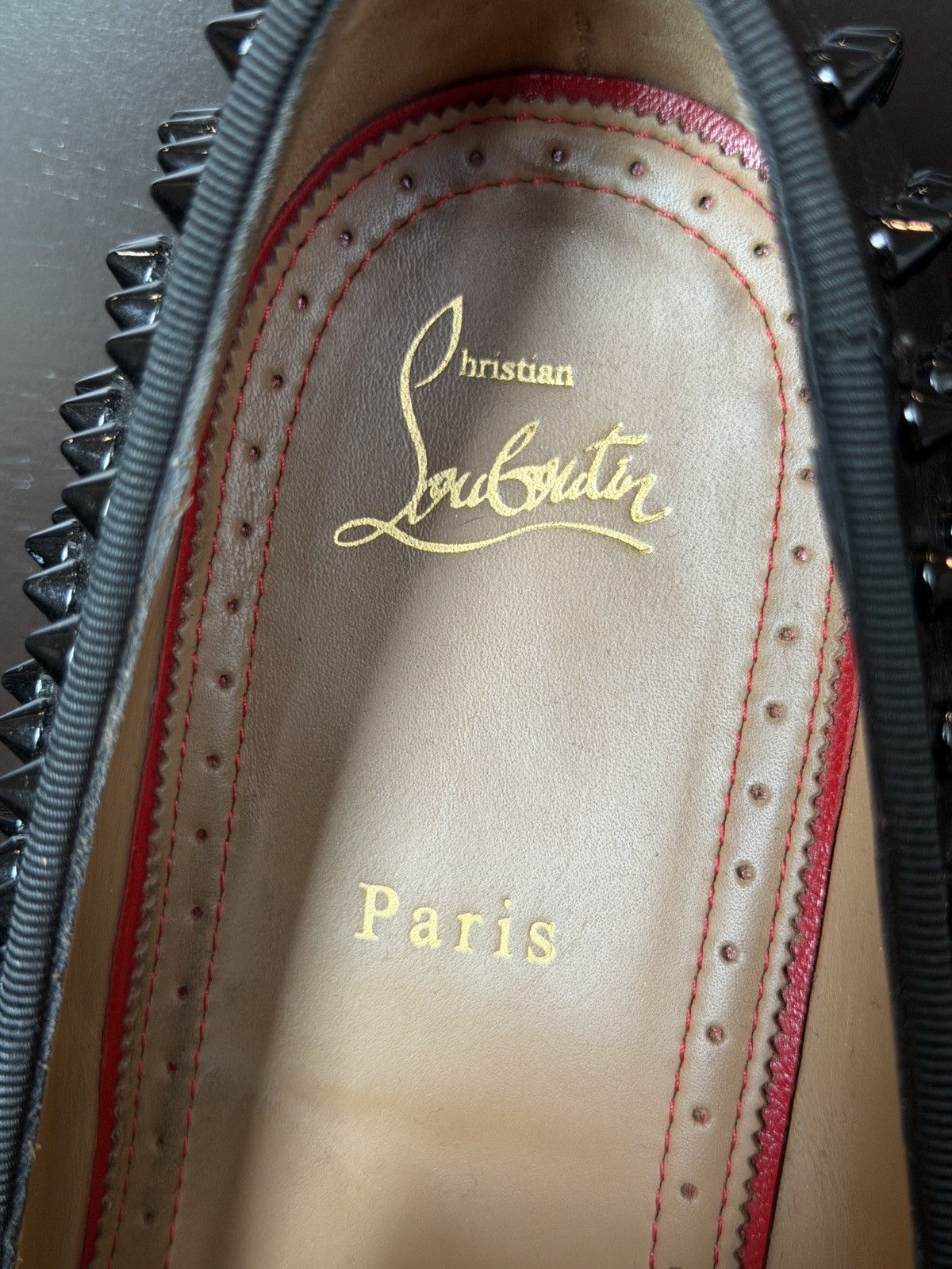 Christian Louboutin Christian Louboutin Dandy Spike Loafers Size US 9.5 / EU 42-43 - 9 Thumbnail