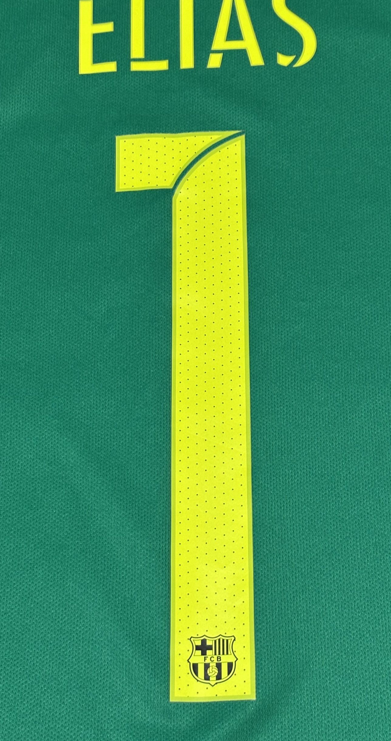 Nike FC Barcelona 2016/2017 Elias #1 Nike Goalkeeper Shirt Size S Size US S / EU 44-46 / 1 - 15 Thumbnail