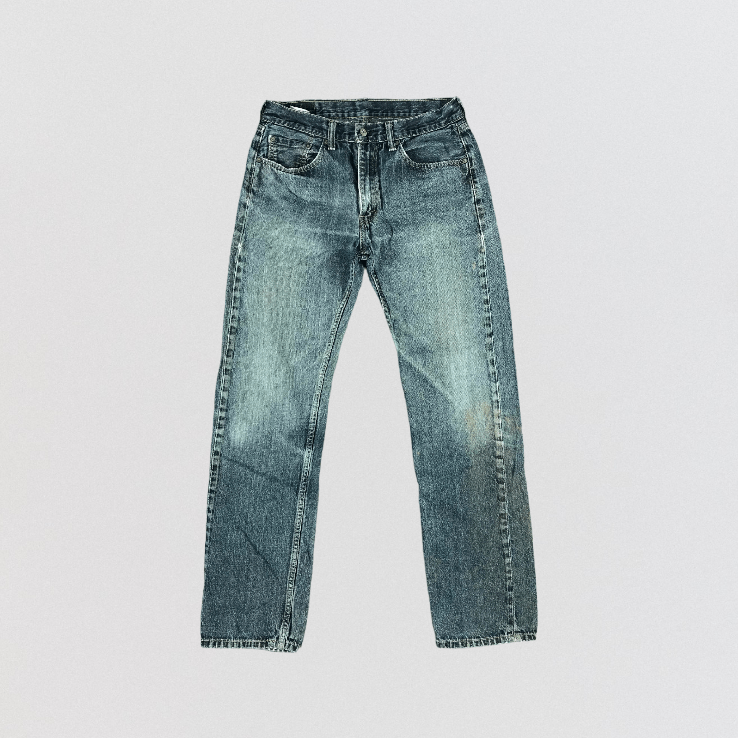 image of Blue Wash Levis 505 Jeans-Jm3126, Men's