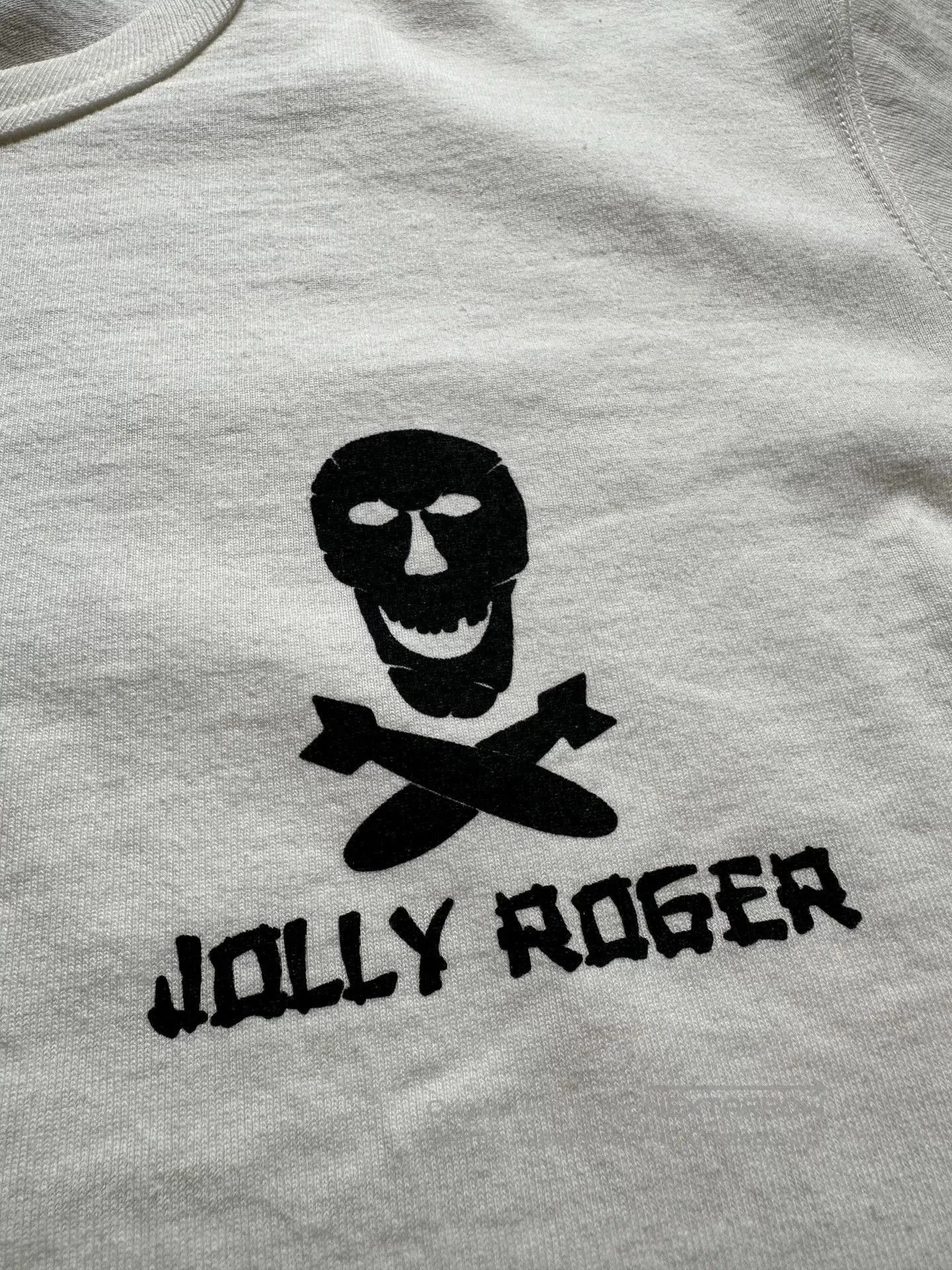 The Real McCoy's Real McCoy's Jolly Roger White T-shirt. Size US L / EU 52-54 / 3 - 3 Thumbnail