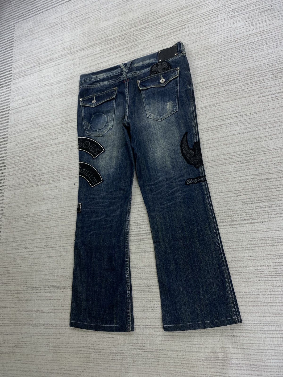 Japanese Brand × Vintage × semanticdesign Vintage Semantic Design Denim Jeans Size US 34 / EU 50 - 6 Thumbnail