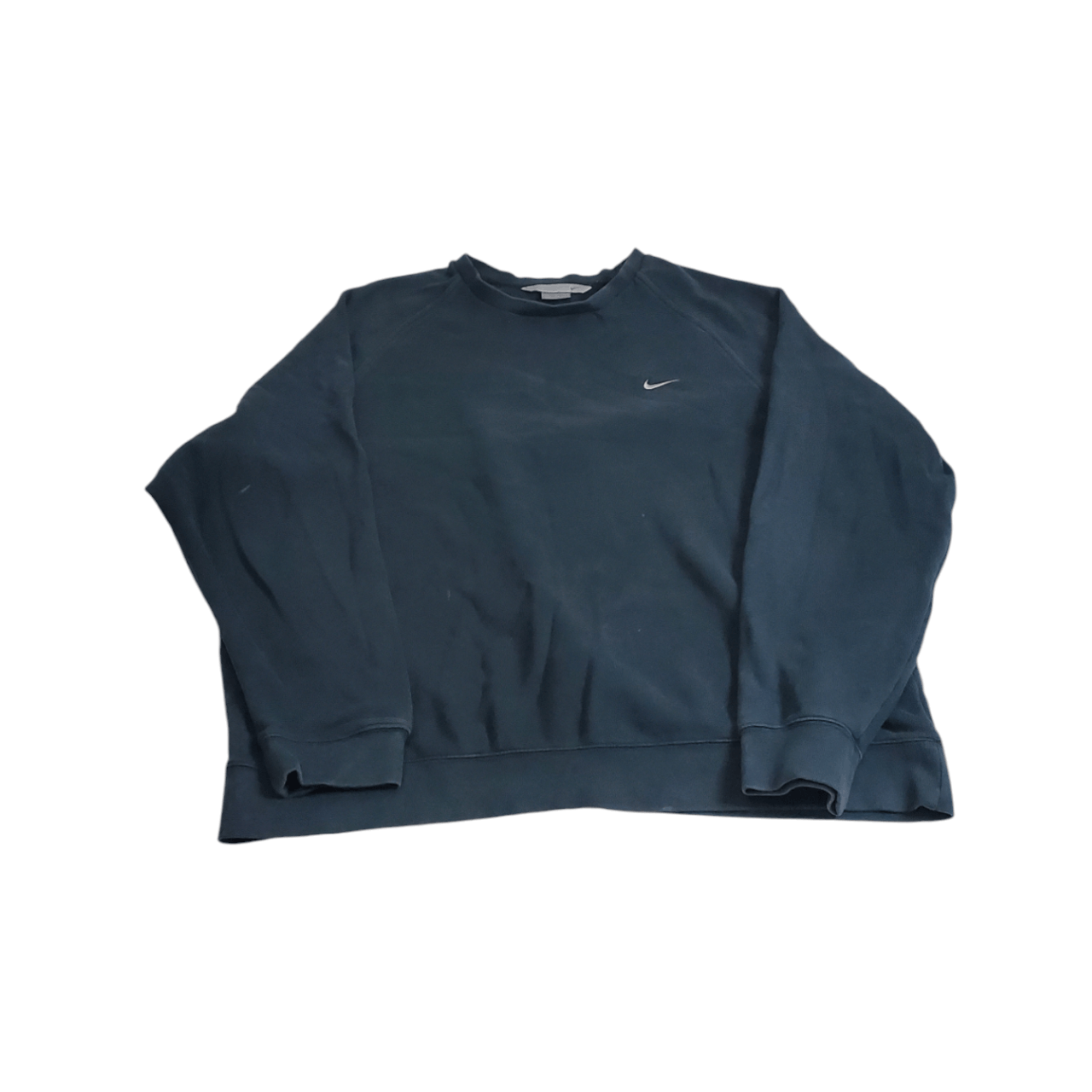 Nike × Vintage Y2K Nike Swoosh Sweatshirt Size US XL / EU 56 / 4 - 1 Thumbnail
