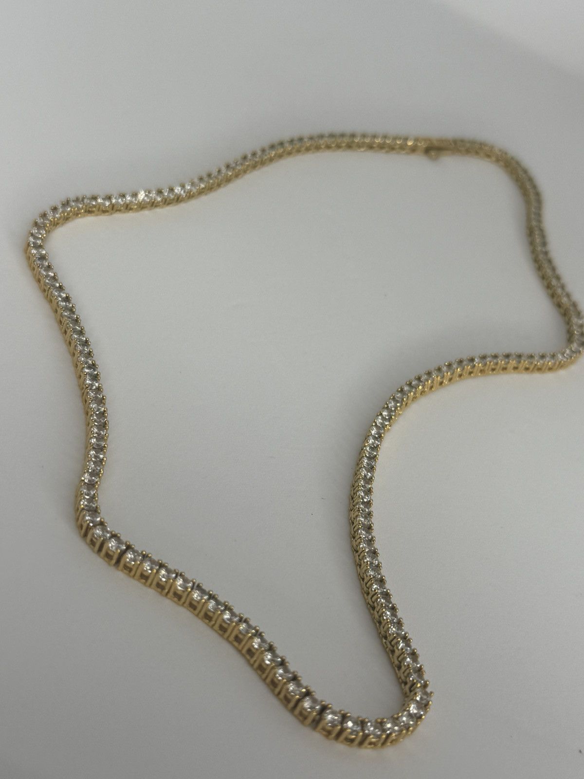Designer Gold crystal necklace by shop gld Size ONE SIZE - 1 Thumbnail