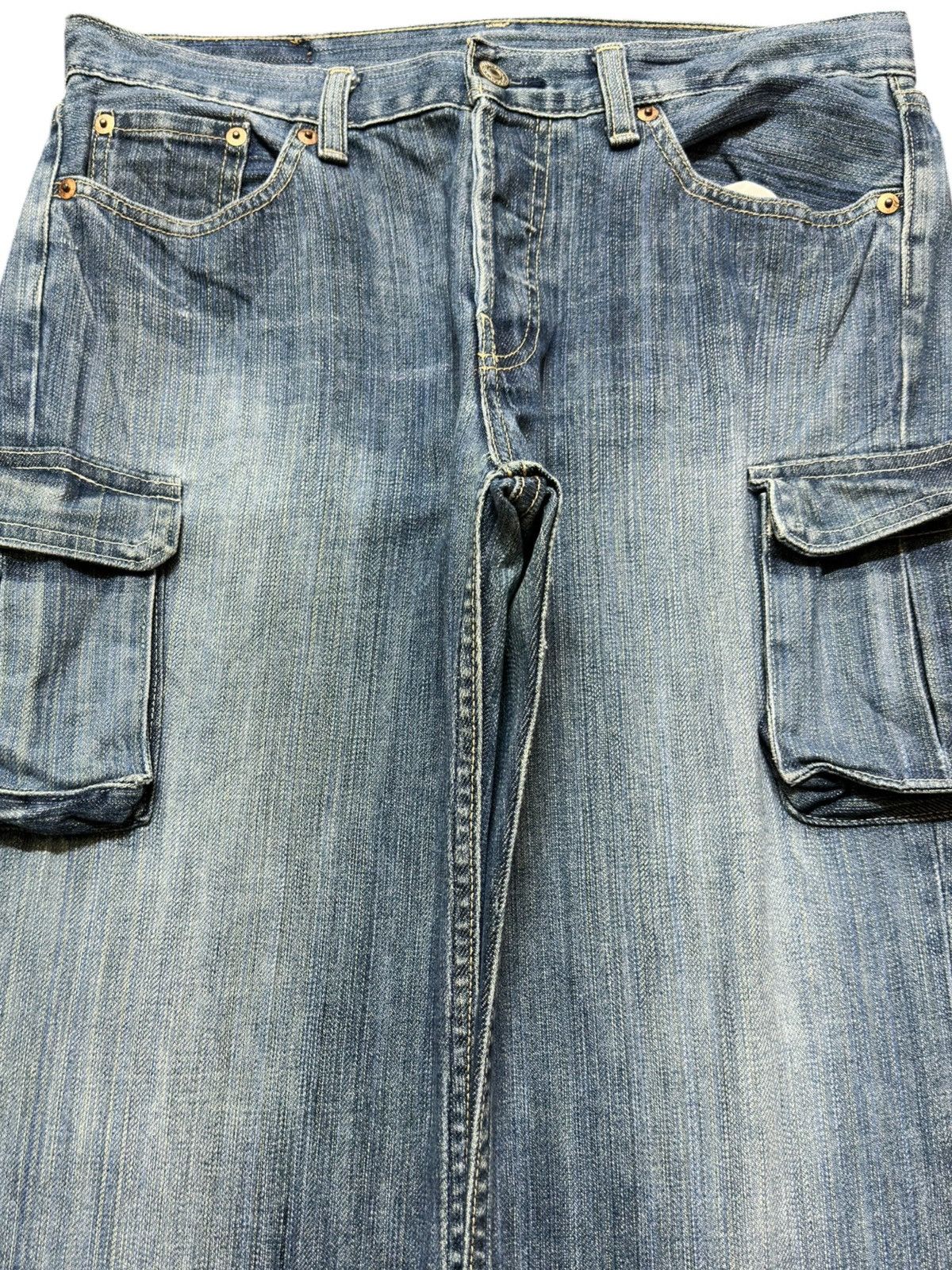 Levi's Vintage Clothing Vintage Levi’s W 318 Cargo Tatical Denim Size US 31 - 2 Thumbnail