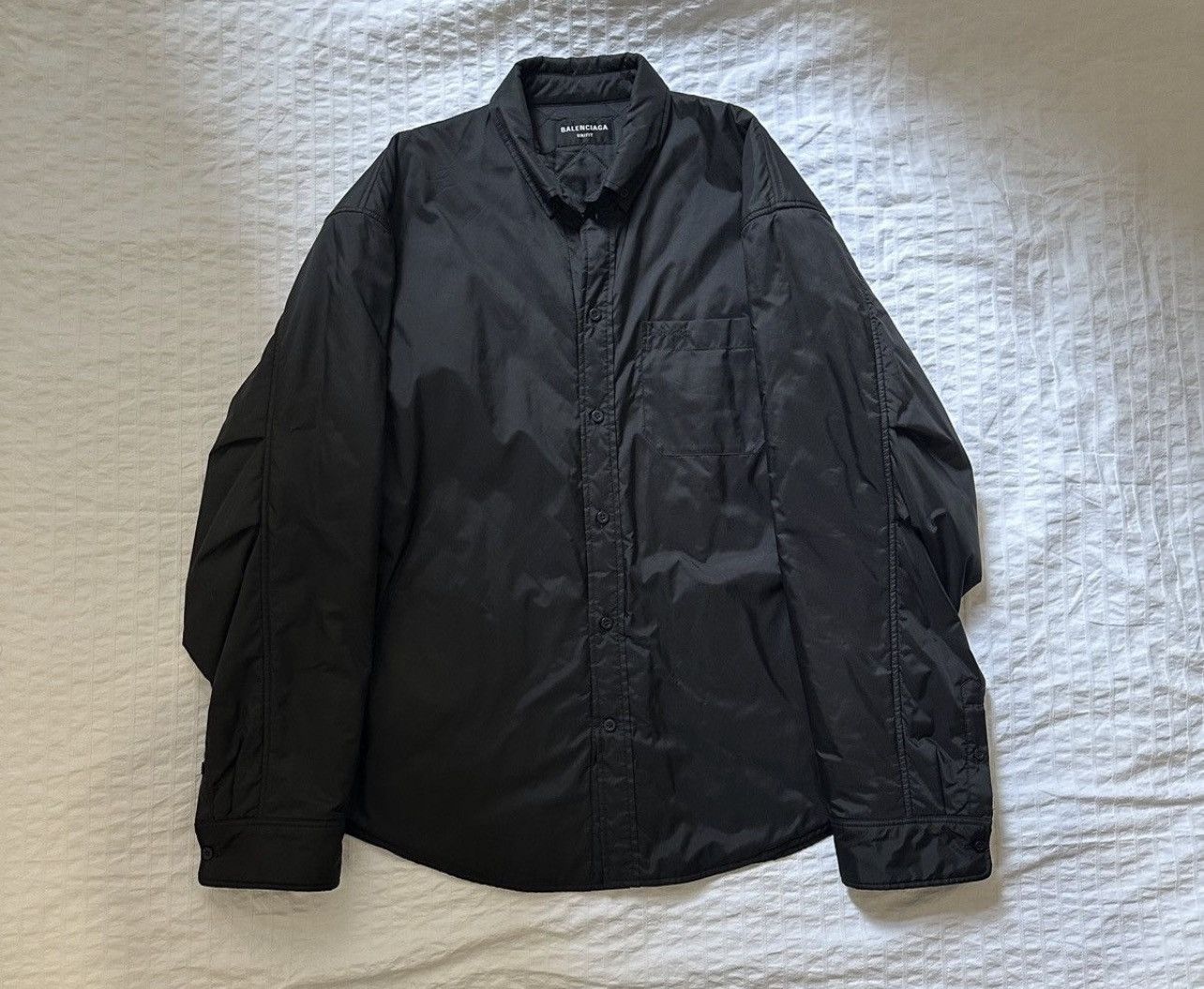 Balenciaga Balenciaga Padded Overshirt Light Jacket Size US M / EU 48-50 / 2 - 2 Thumbnail
