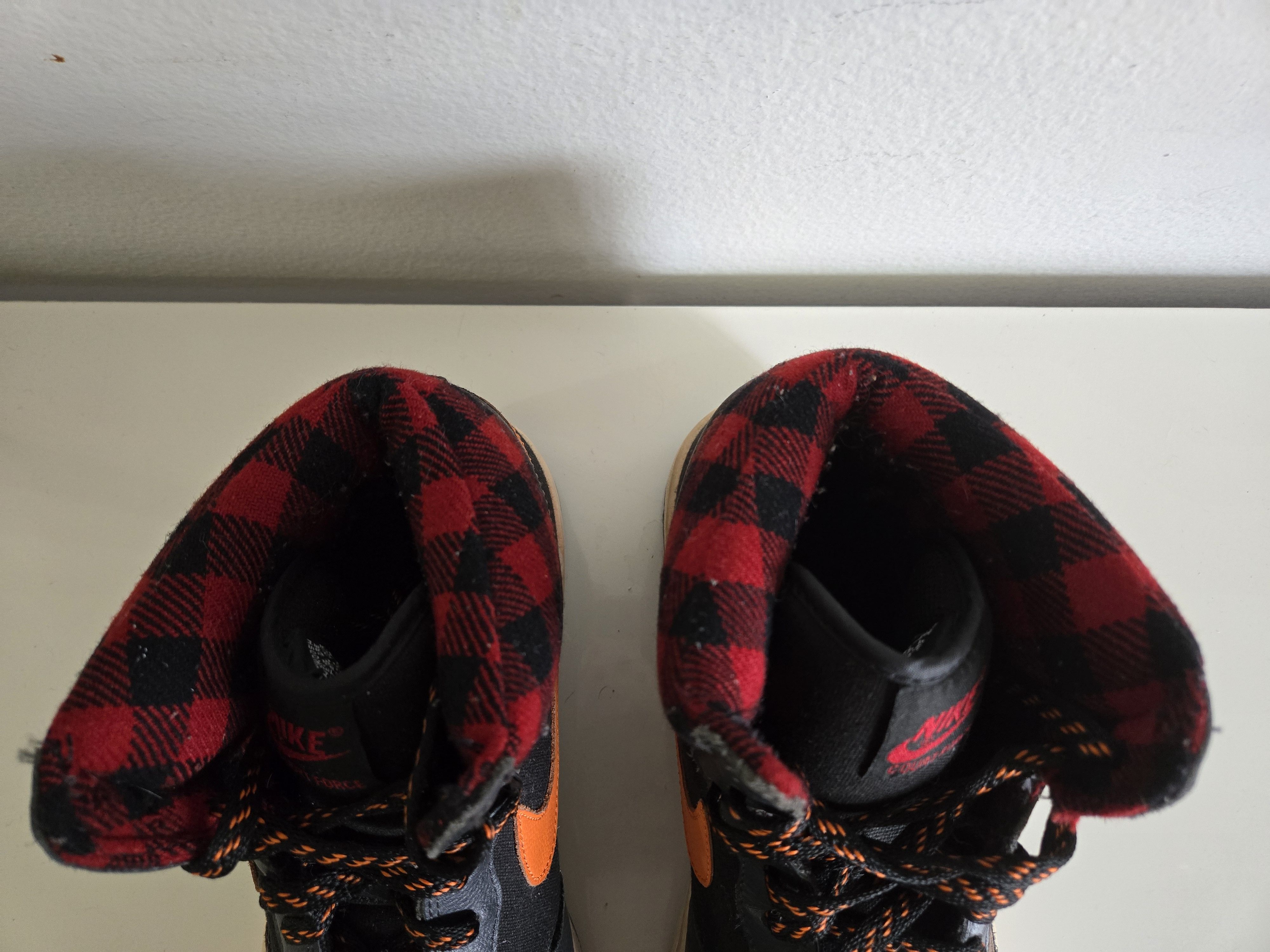 Nike Nike Court Force Hi Buffalo Plaid Size US 13 / EU 46 - 9 Thumbnail