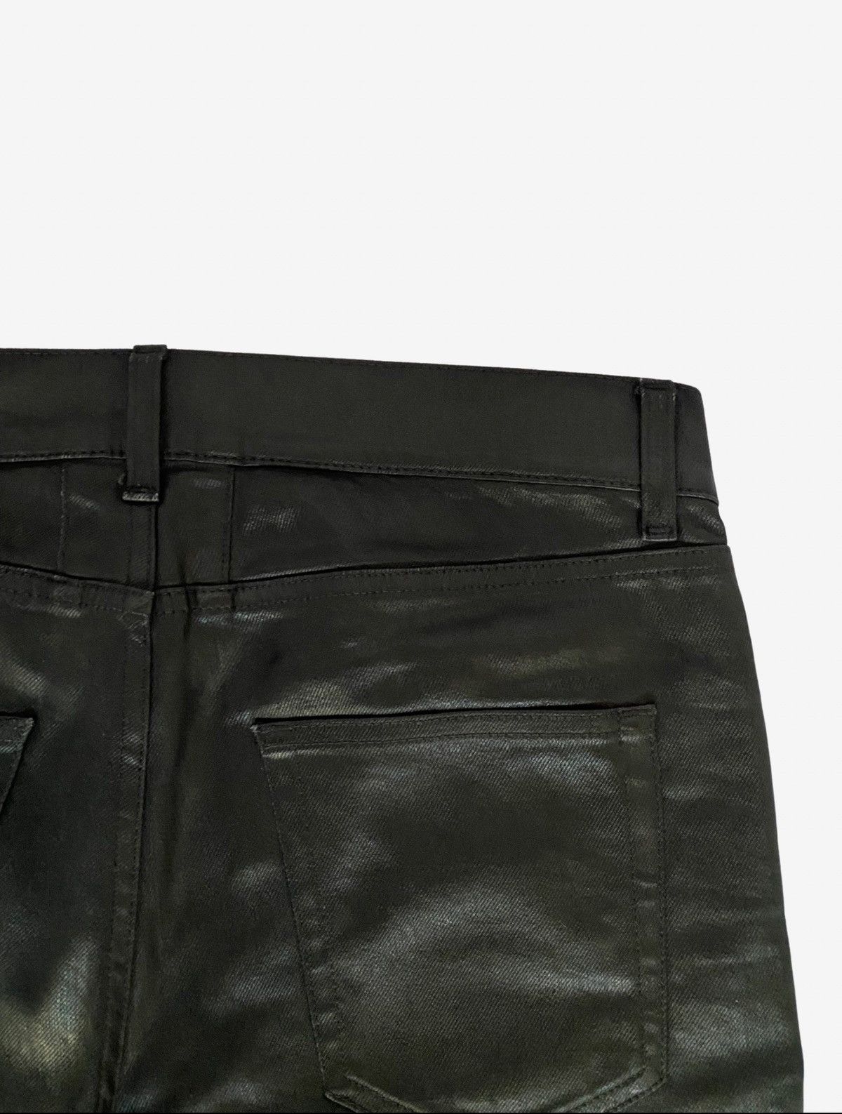 Saint Laurent Paris Saint Laurent AW15 Waxed Denim D02 Sz.31 Size US 31 - 4 Thumbnail
