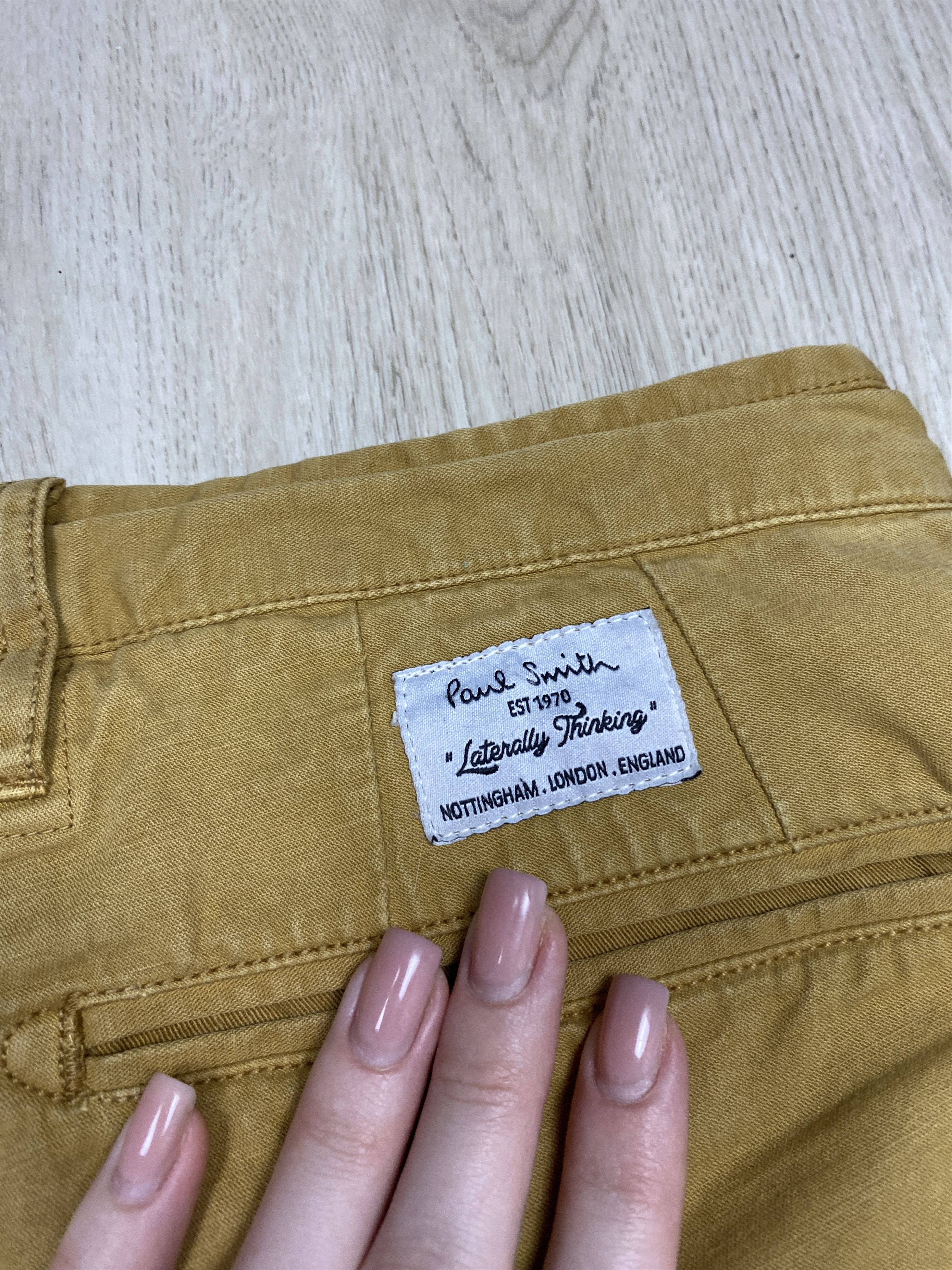 Paul Smith × Vintage Paul Smith Vintage Mens Chino Pants Size US 32 / EU 48 - 3 Thumbnail