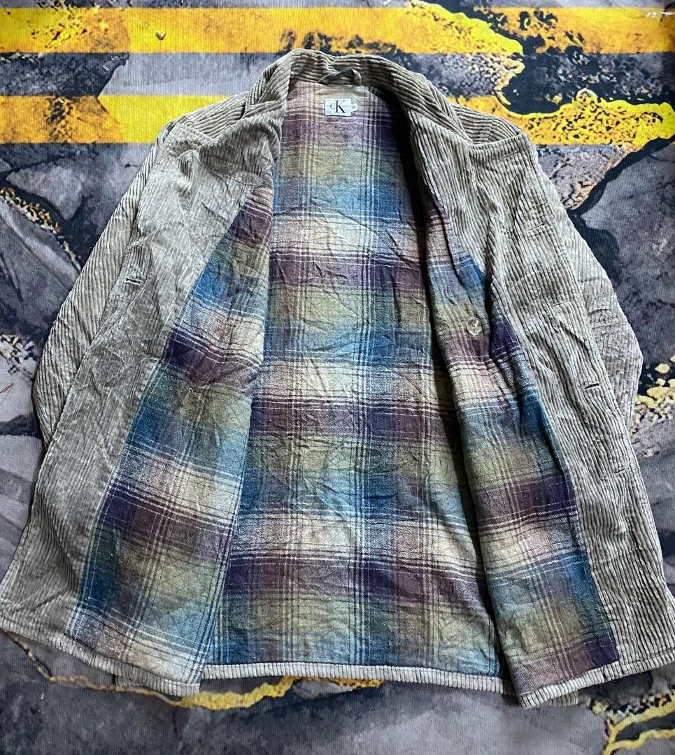 Calvin Klein × Japanese Brand Calvin Klein Coudroy button Jacket Size US S / EU 44-46 / 1 - 3 Thumbnail