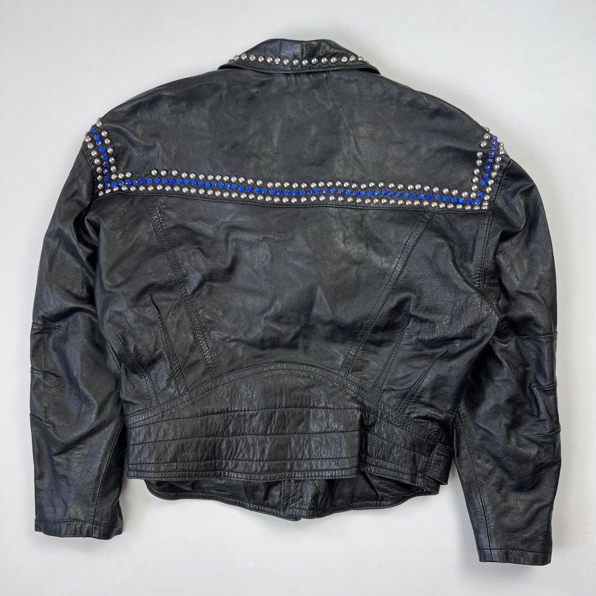 JET SET × Vintage Vintage Rare Jet Set Lamp Nappa Leather jacket Size M / US 6-8 / IT 42-44 - 11 Thumbnail