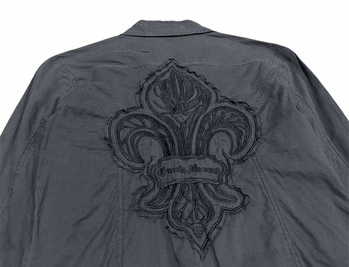 Japanese Brand 🔥Y2K Vintage Cook Jeans Fleur Shirt Black Goth Punk Size US S / EU 44-46 / 1 - 1 Thumbnail