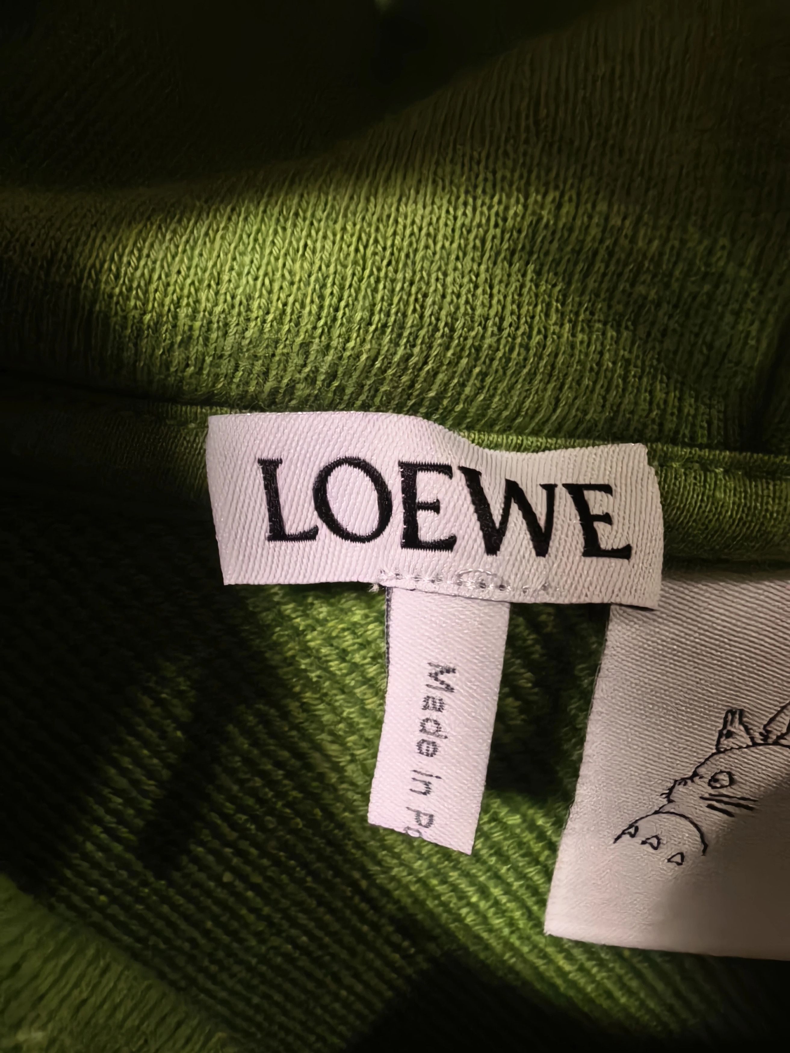 Loewe LOEWE SS21 x Totoro sweatshirt jacket M Size US M / EU 48-50 / 2 - 3 Thumbnail