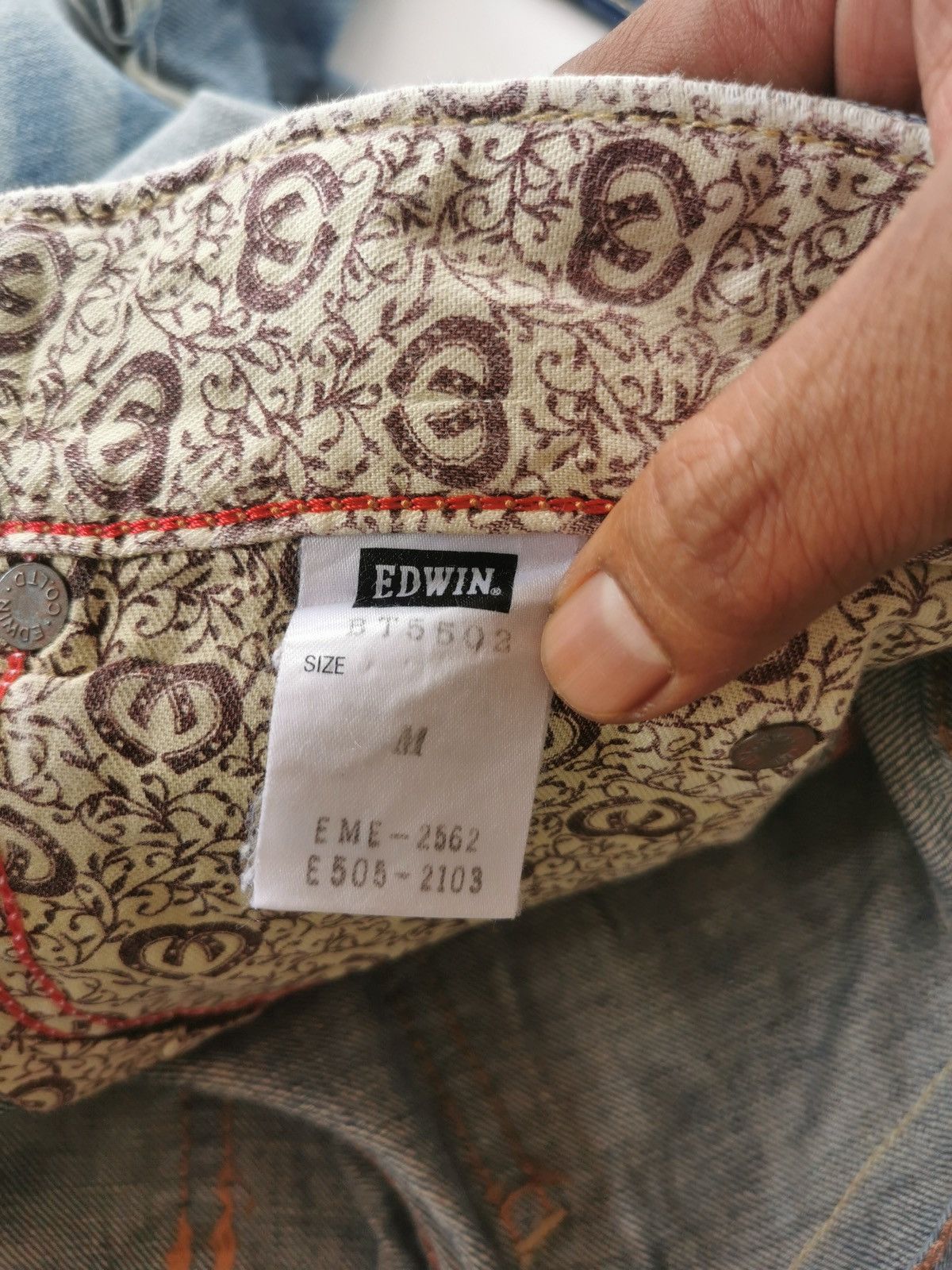 Edwin Edwin 503 Slim Fit Jeans Size US 31 - 9 Thumbnail