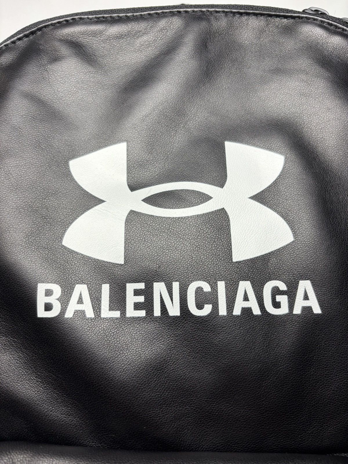 Balenciaga × Under Armour Leather backpack Size ONE SIZE - 3 Thumbnail