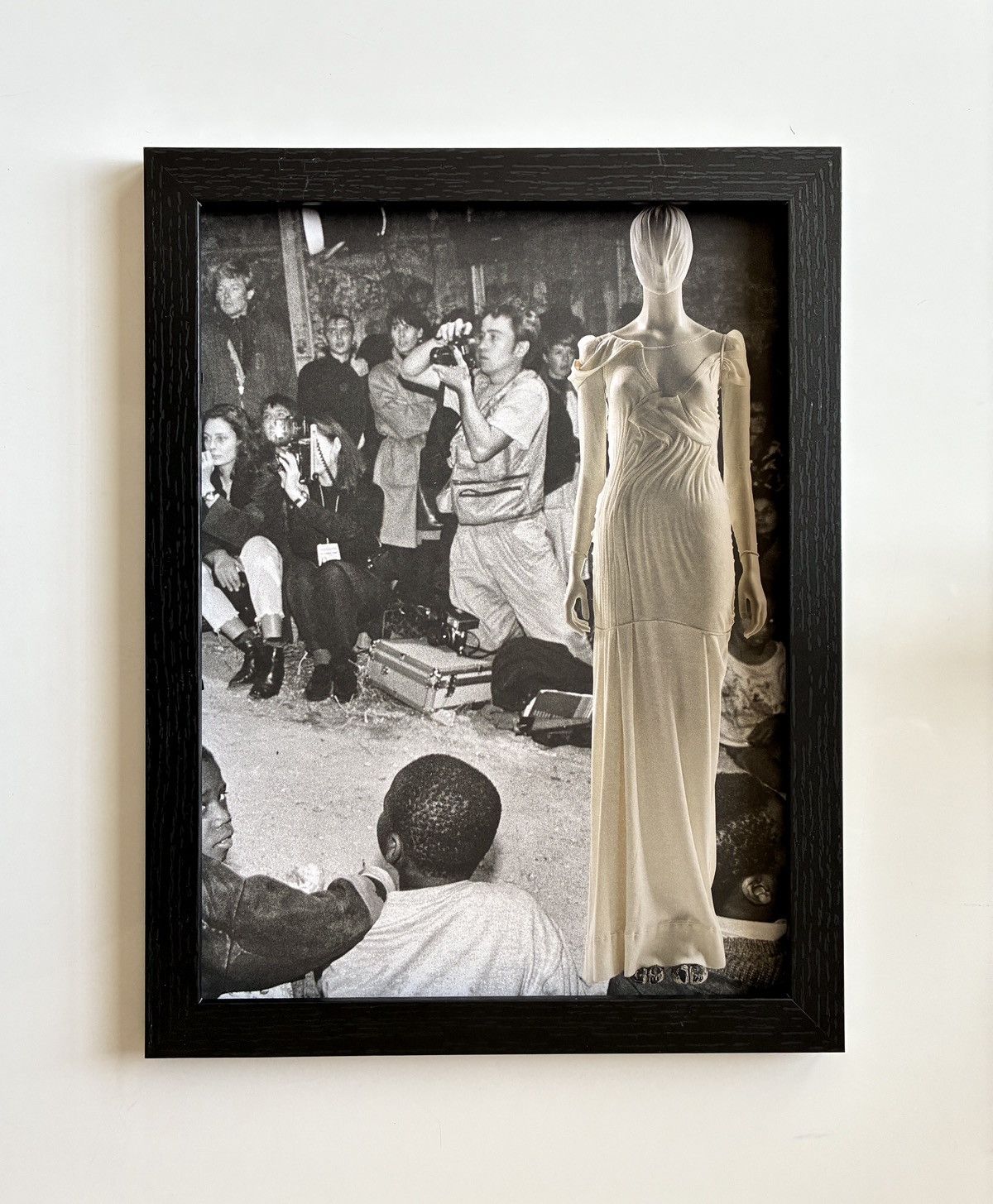 Maison Margiela Maison Margiela Archive Fashion runway photo framed 9x12 Size ONE SIZE - 1 Thumbnail